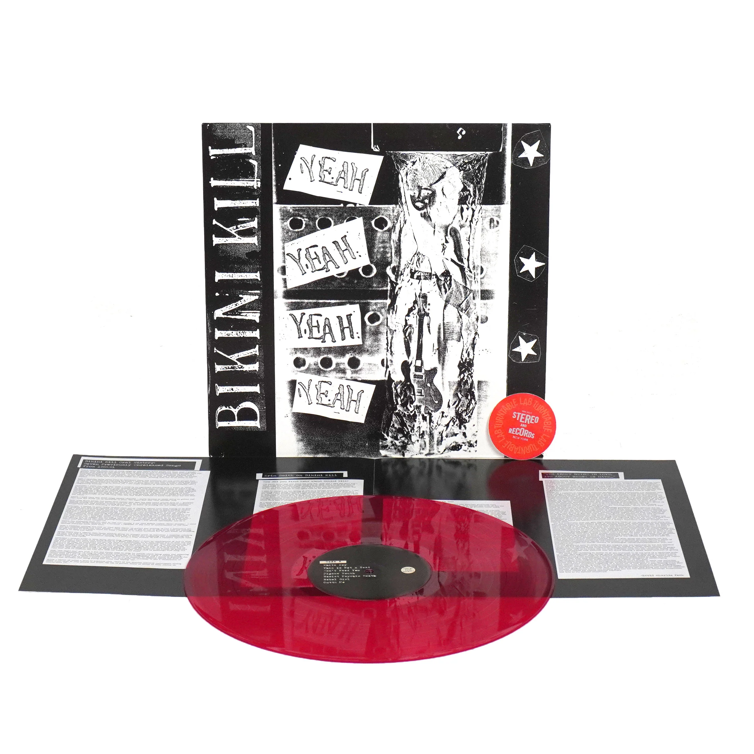 Bikini Kill: Yeah Yeah Yeah Yeah (Colored Vinyl) Vinyl LP - Image 2