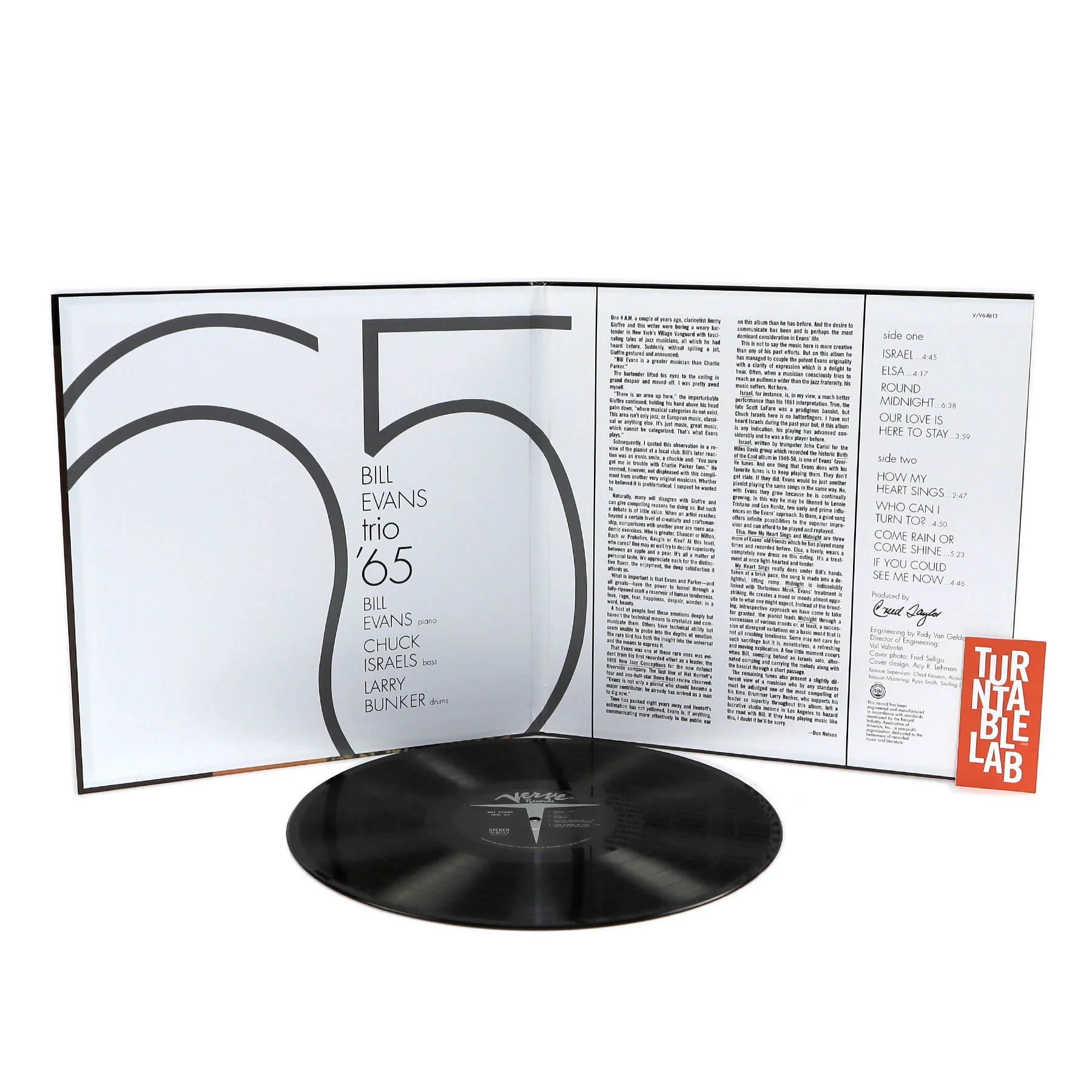 Bill Evans Trio: Trio '65 (Acoustic Sounds 180g) Vinyl LP - Image 2