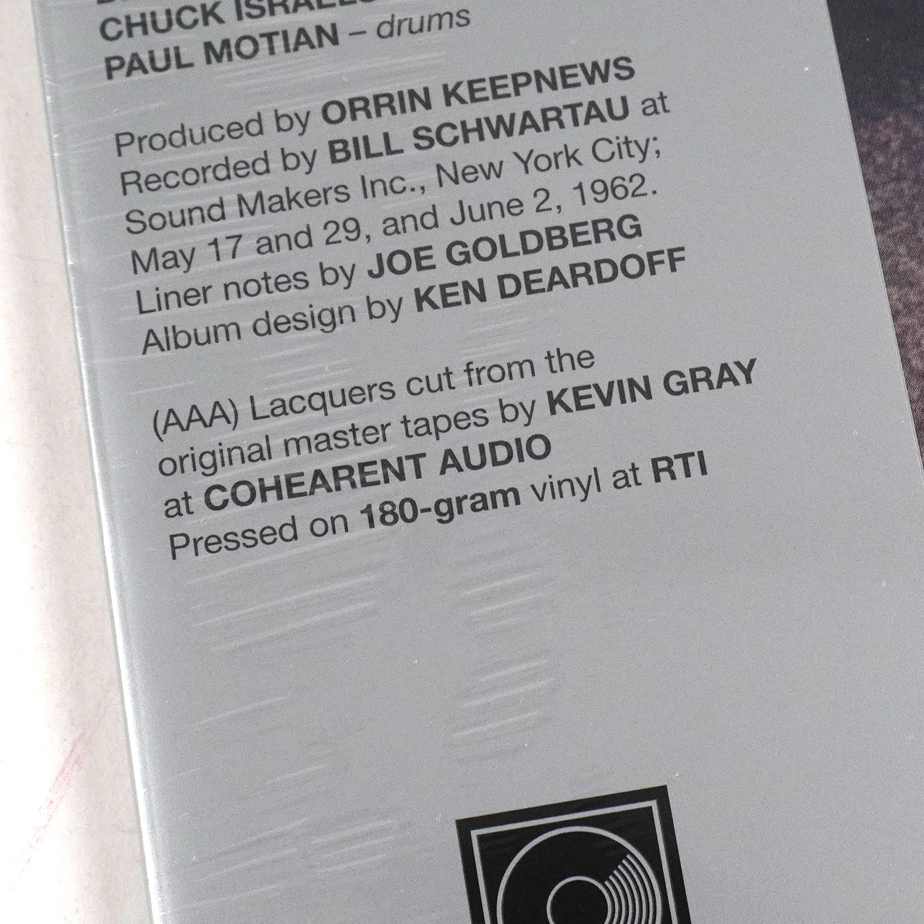 Bill Evans Trio: Moon Beams (Original Jazz Classics 180g) Vinyl LP - Image 3