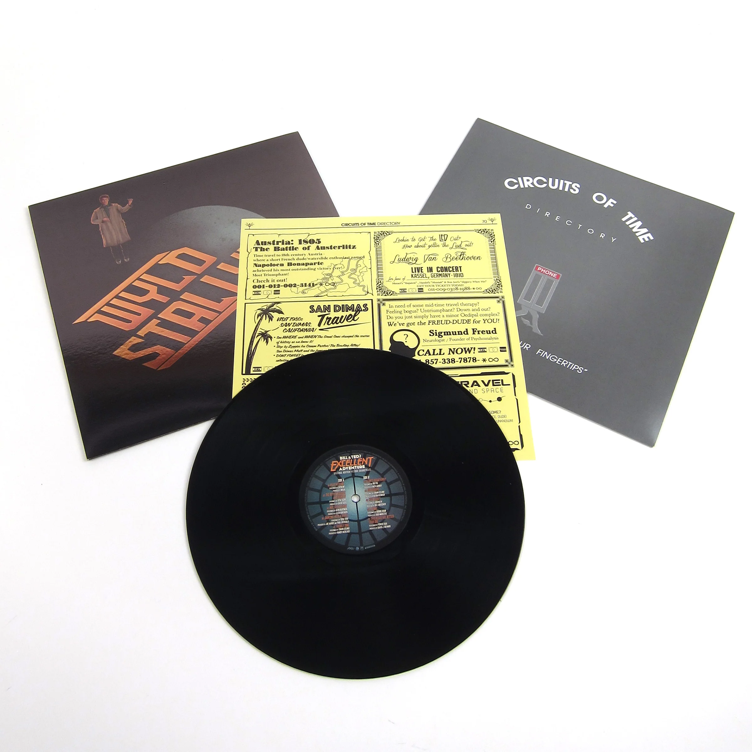 Bill & Ted's Excellent Adventure: Bill & Ted's Excellent Adventure Soundtrack Vinyl 2LP - Image 2