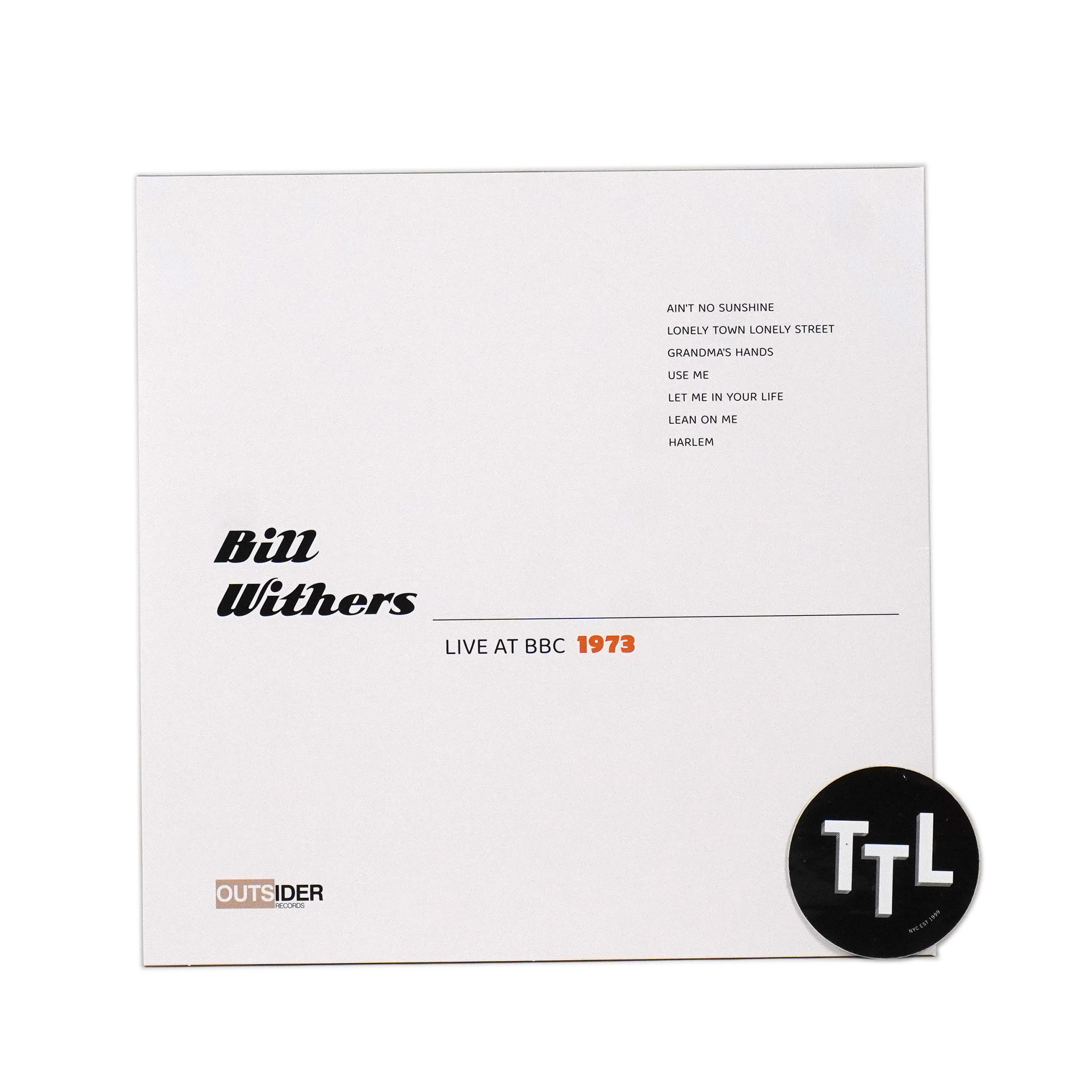 Bill Withers: Live At BBC 1973 (Colored Vinyl) Vinyl LP - Image 3