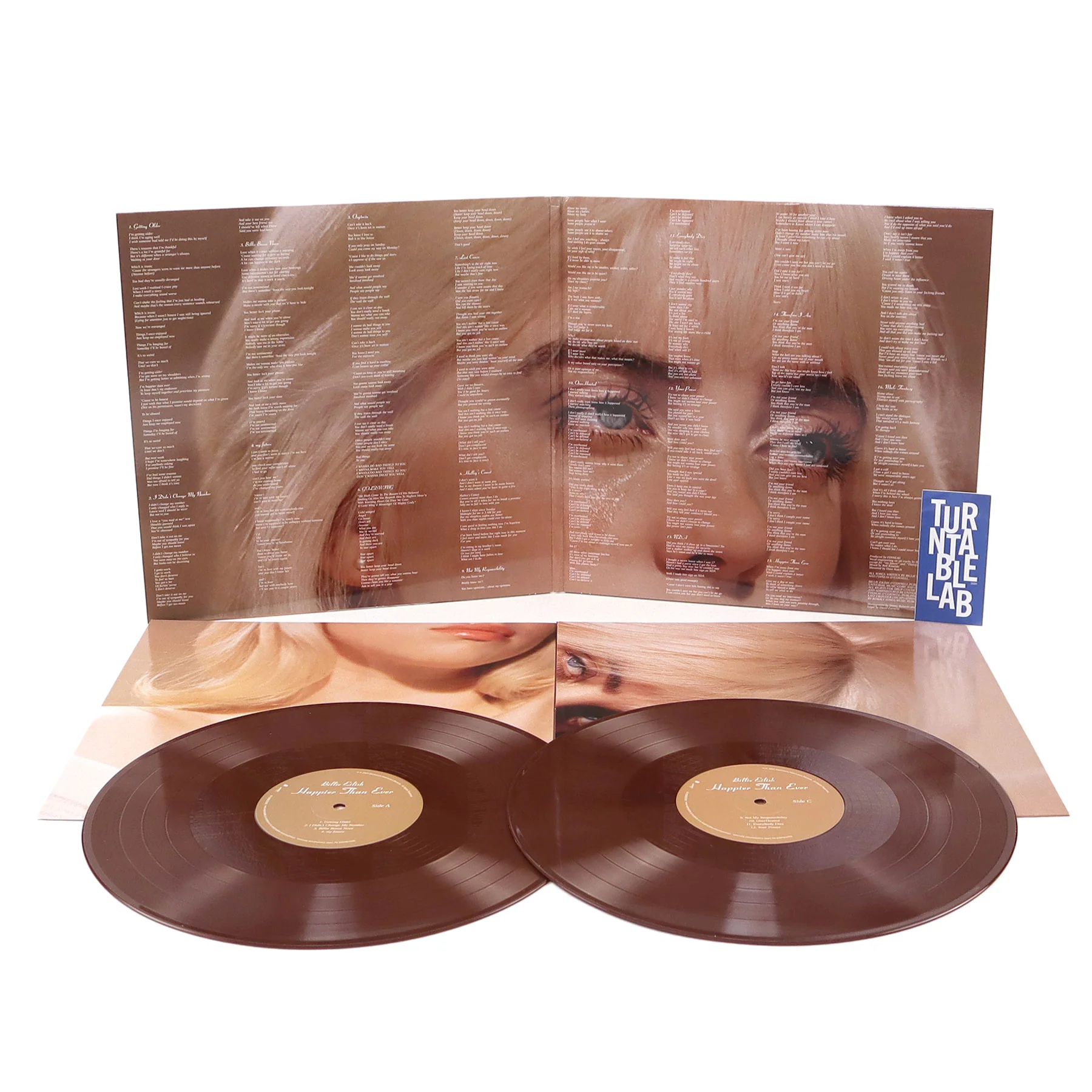 Billie Eilish: Happier Than Ever (Indie Exclusive Colored Vinyl) Vinyl 2LP - Image 2