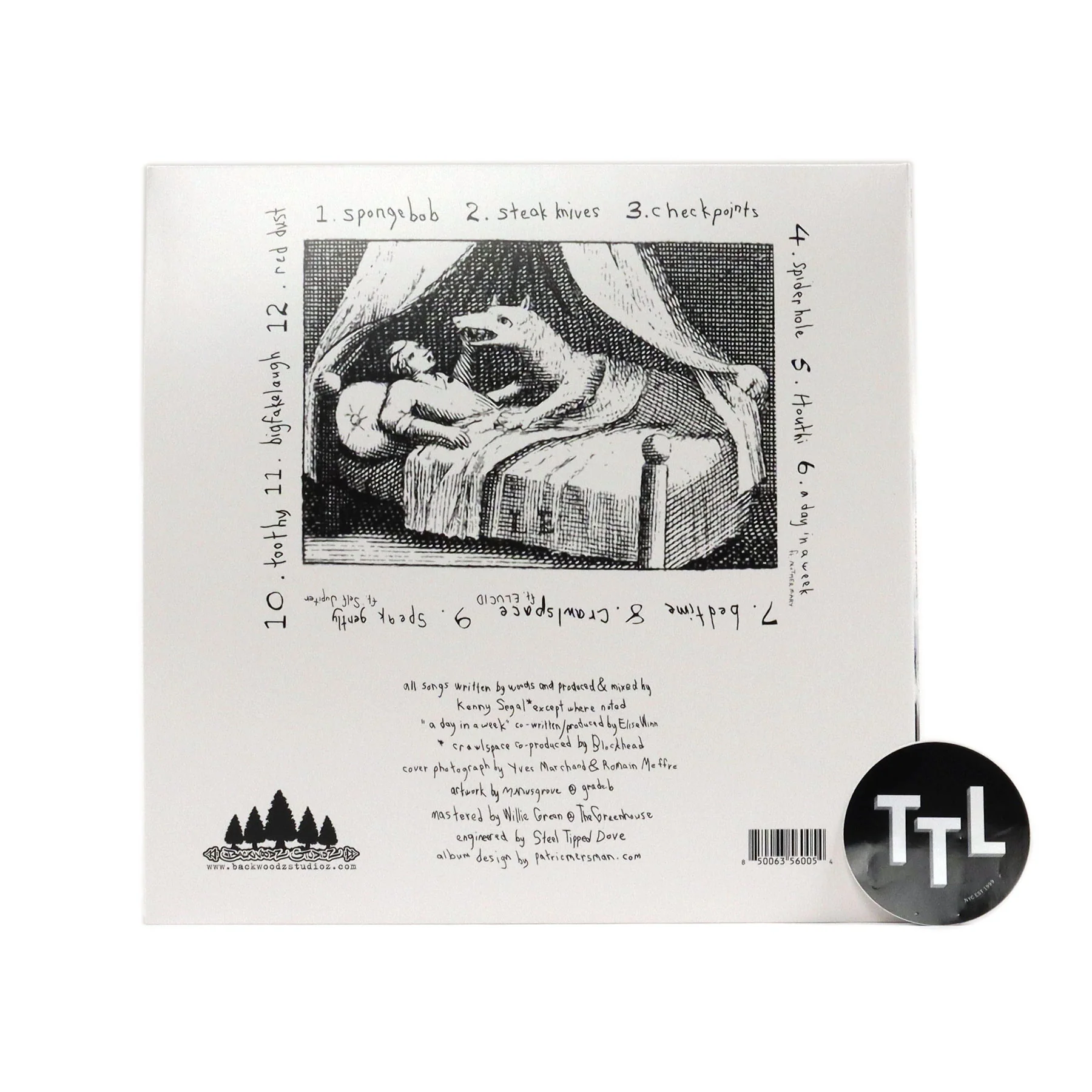 Billy Woods & Kenny Segal: Hiding Places Vinyl LP - Image 3