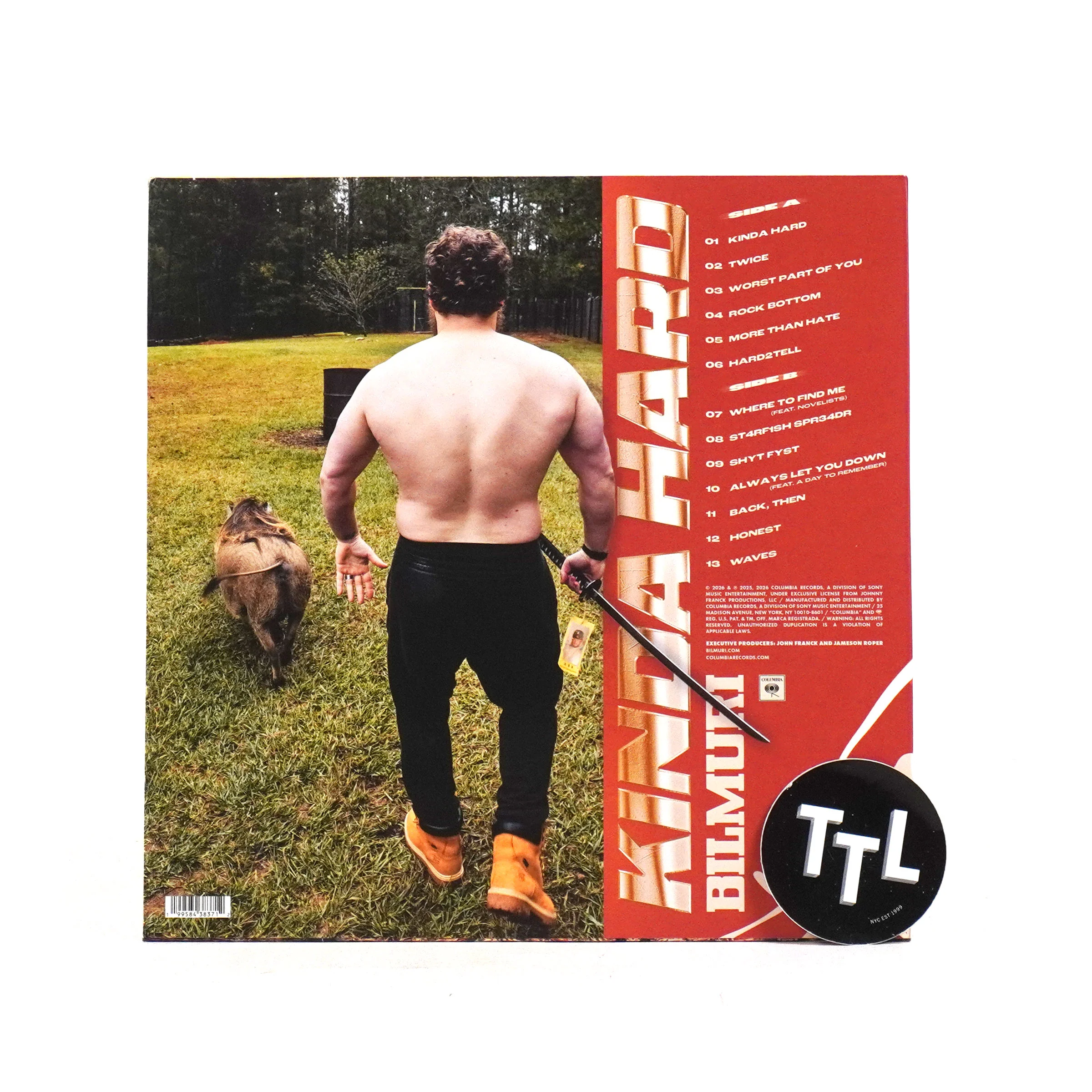 Bilmuri: Kinda Hard (Indie Exclusive Colored Vinyl) Vinyl LP - Image 3