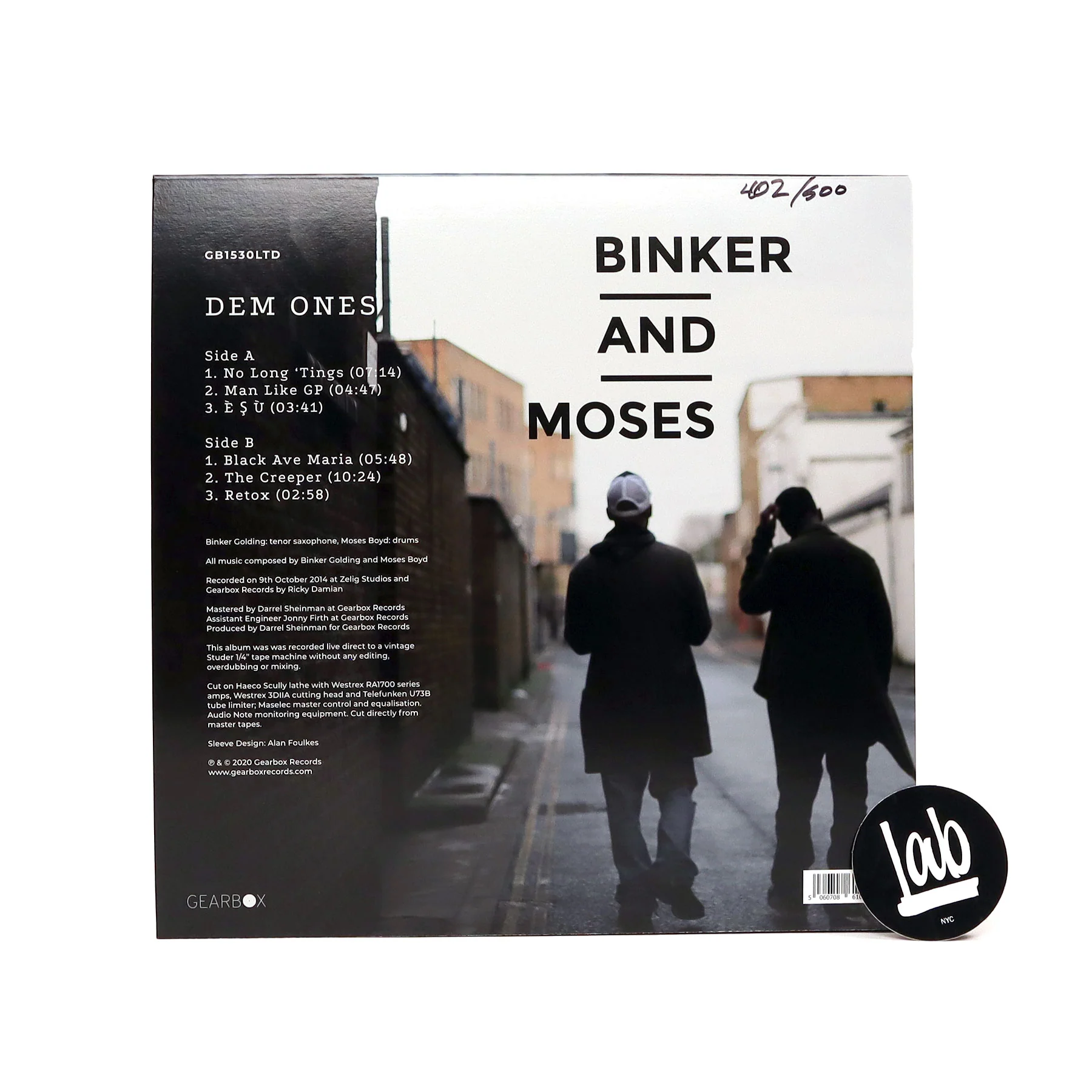 Binker And Moses: Dem Ones (Colored Vinyl) Vinyl LP - Image 3
