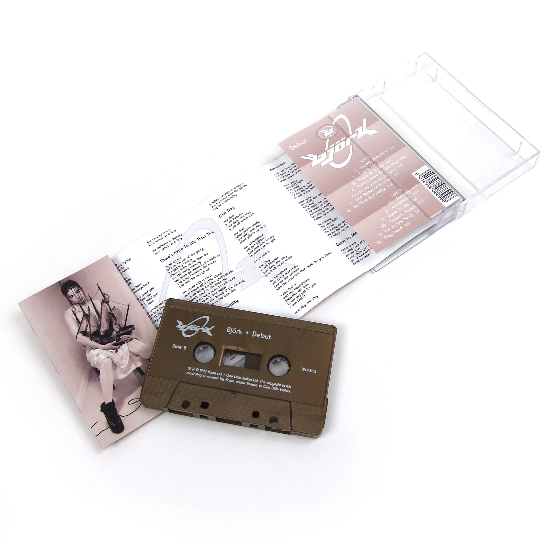 Bjork: Debut Cassette Tape - Image 2