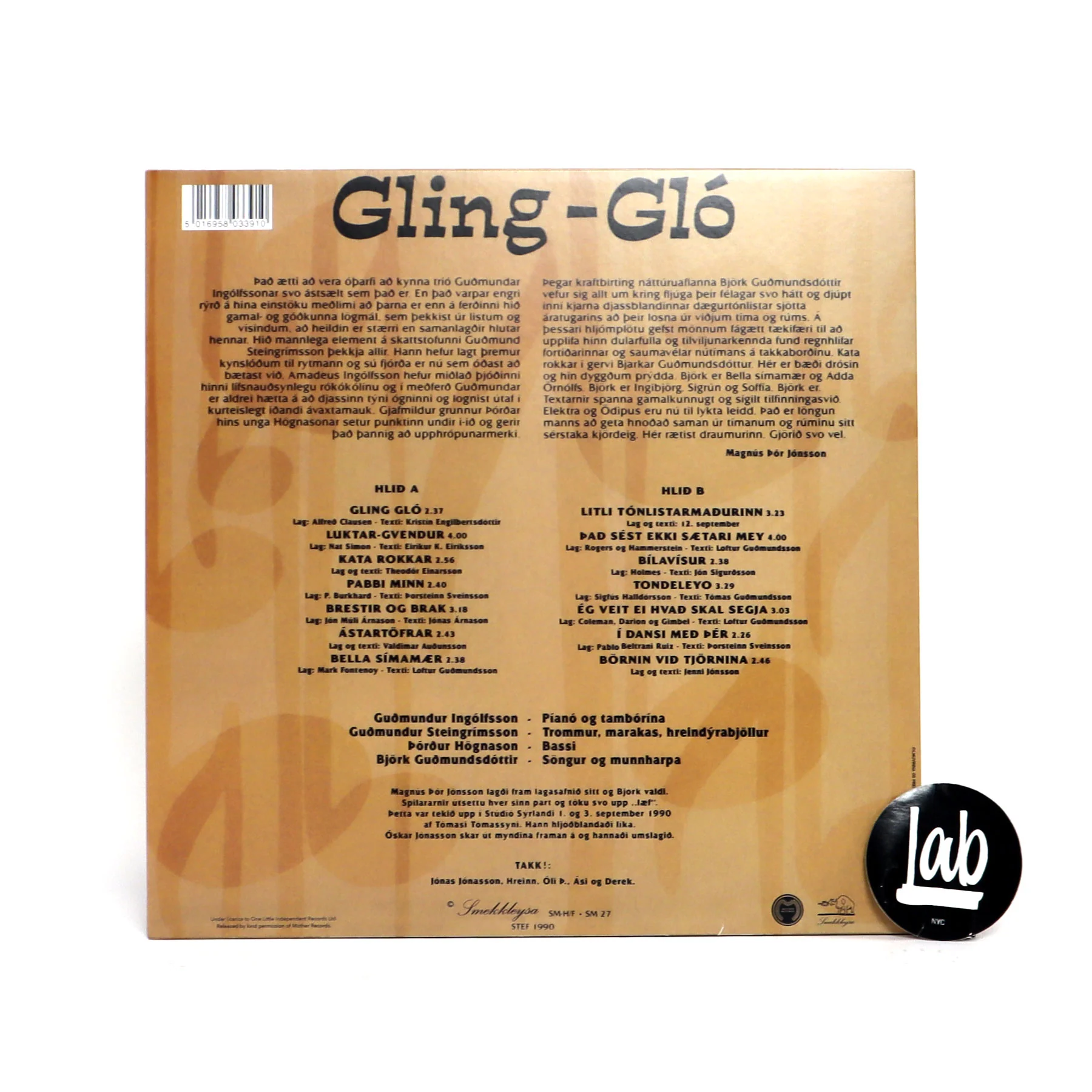 Bjork: Gling-Glo Vinyl LP - Image 2