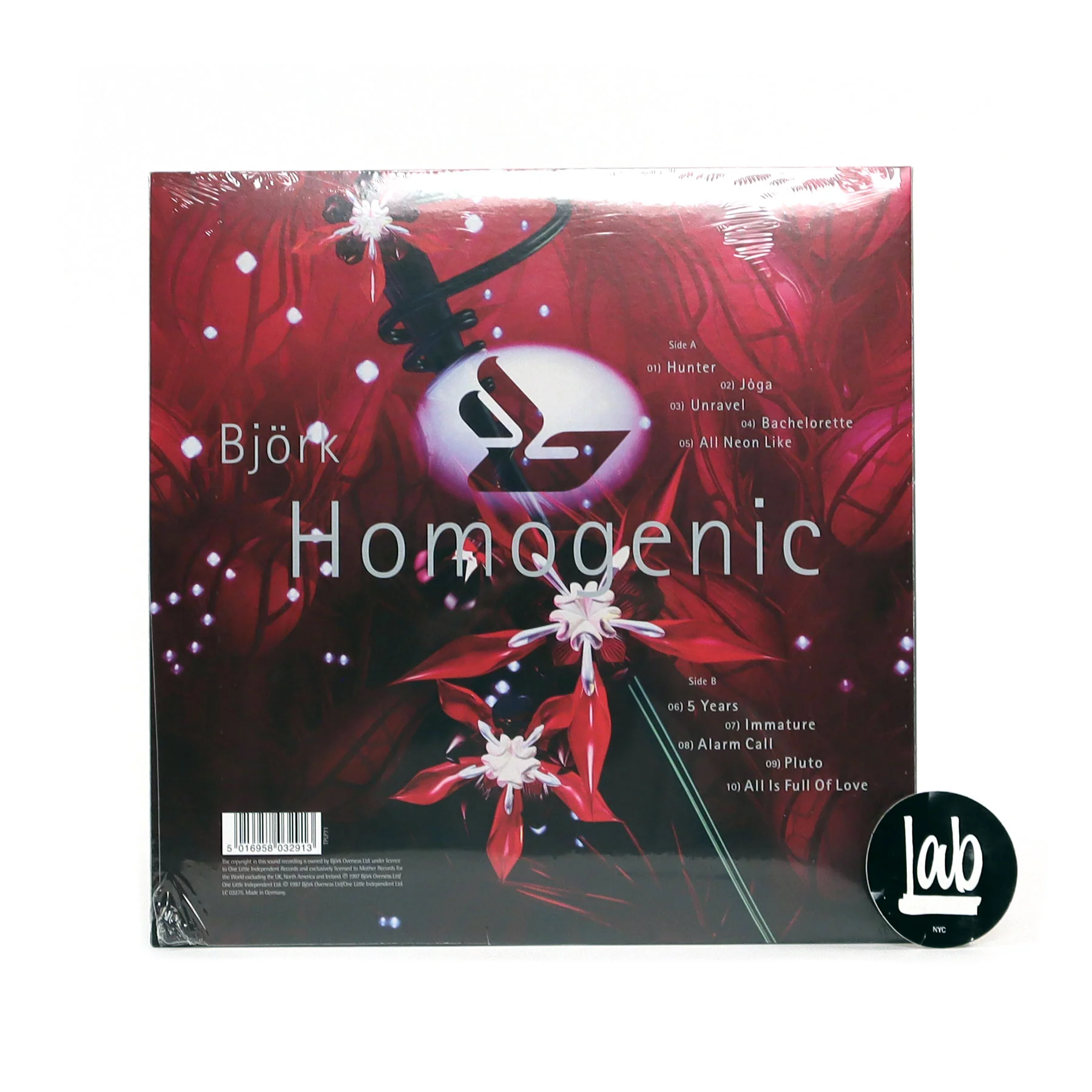 Bjork: Homogenic (180g) Vinyl LP - Image 2