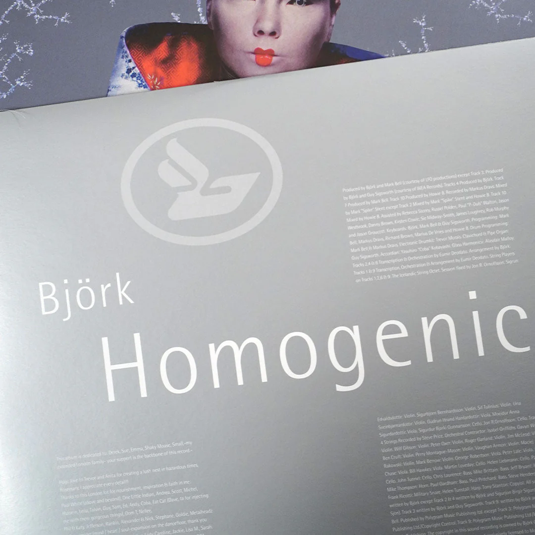 Bjork: Homogenic (180g) Vinyl LP - Image 3