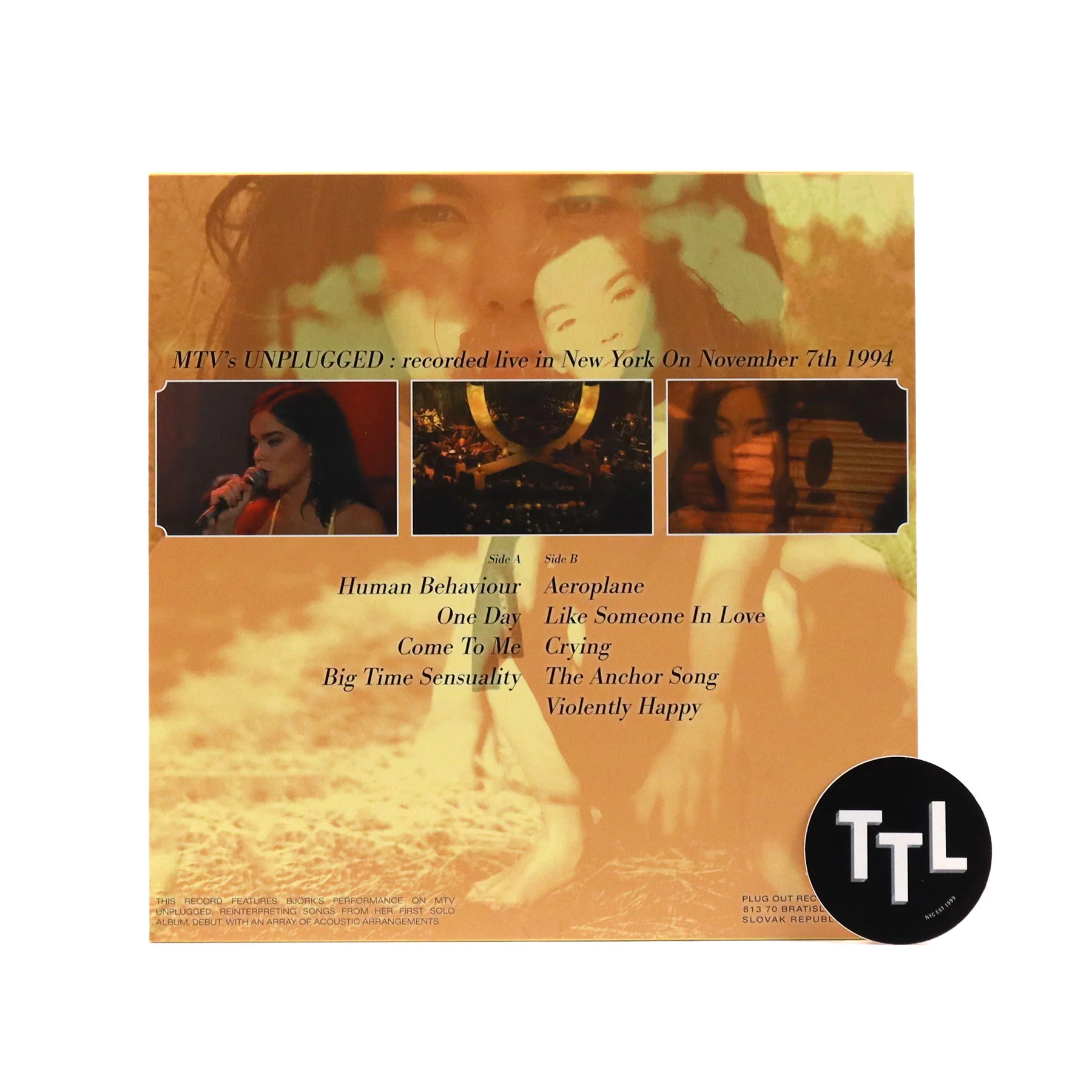 Bjork: Unplugged Vinyl LP - Image 2