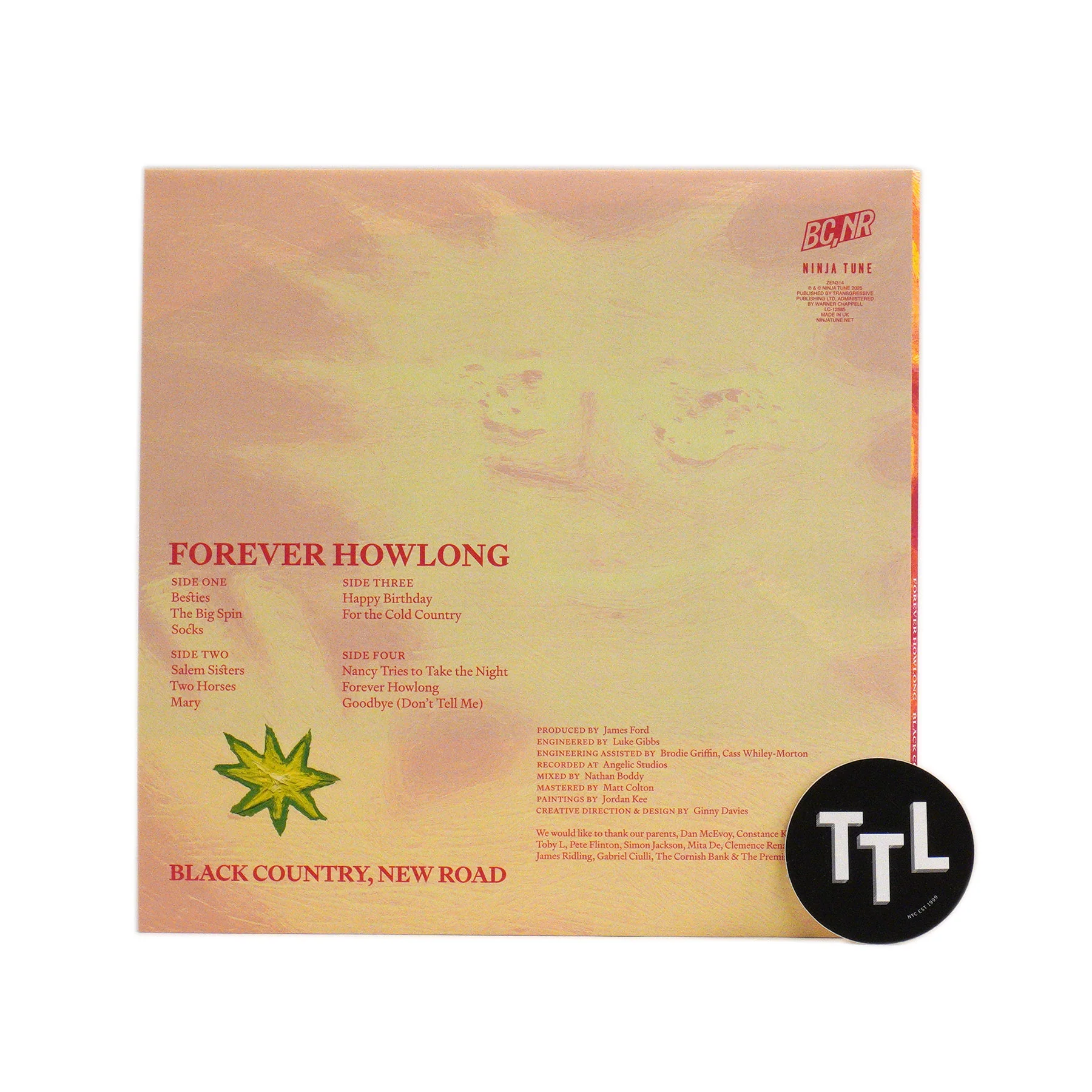 Black Country, New Road: Forever Howlong Vinyl 2LP - Image 4