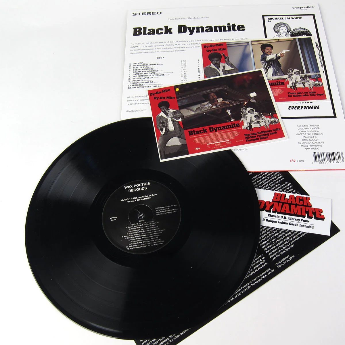 Black Dynamite: Music Track From The Motion Picture Black Dynamite Vinyl LP - Image 2