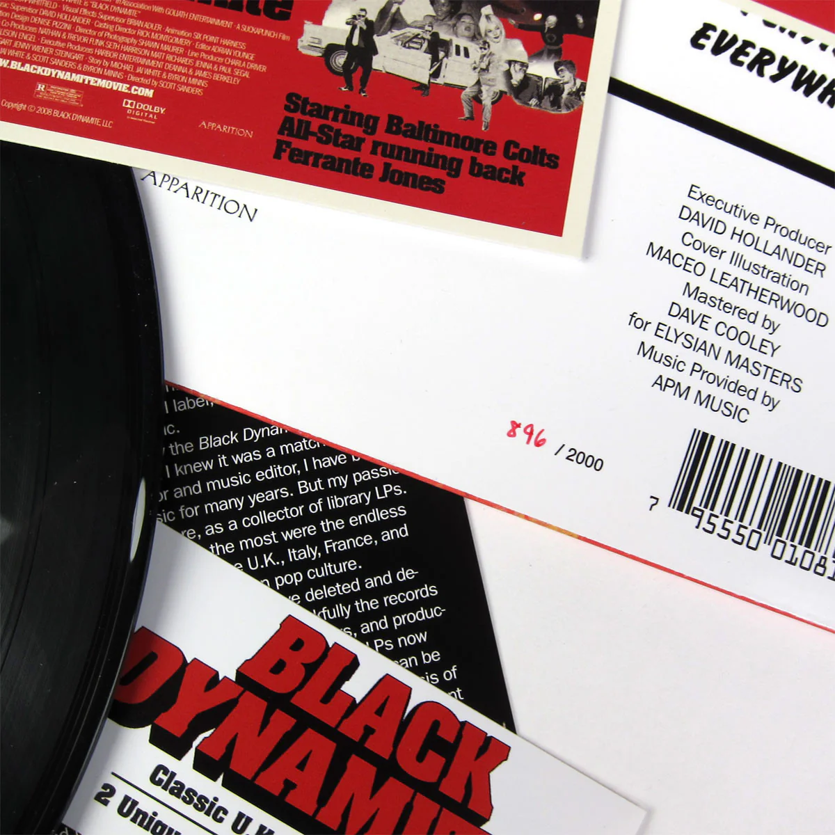 Black Dynamite: Music Track From The Motion Picture Black Dynamite Vinyl LP - Image 3