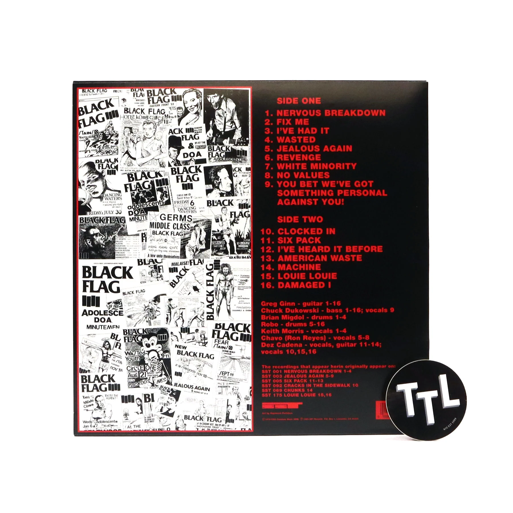 Black Flag: The First Four Years Vinyl LP - Image 2