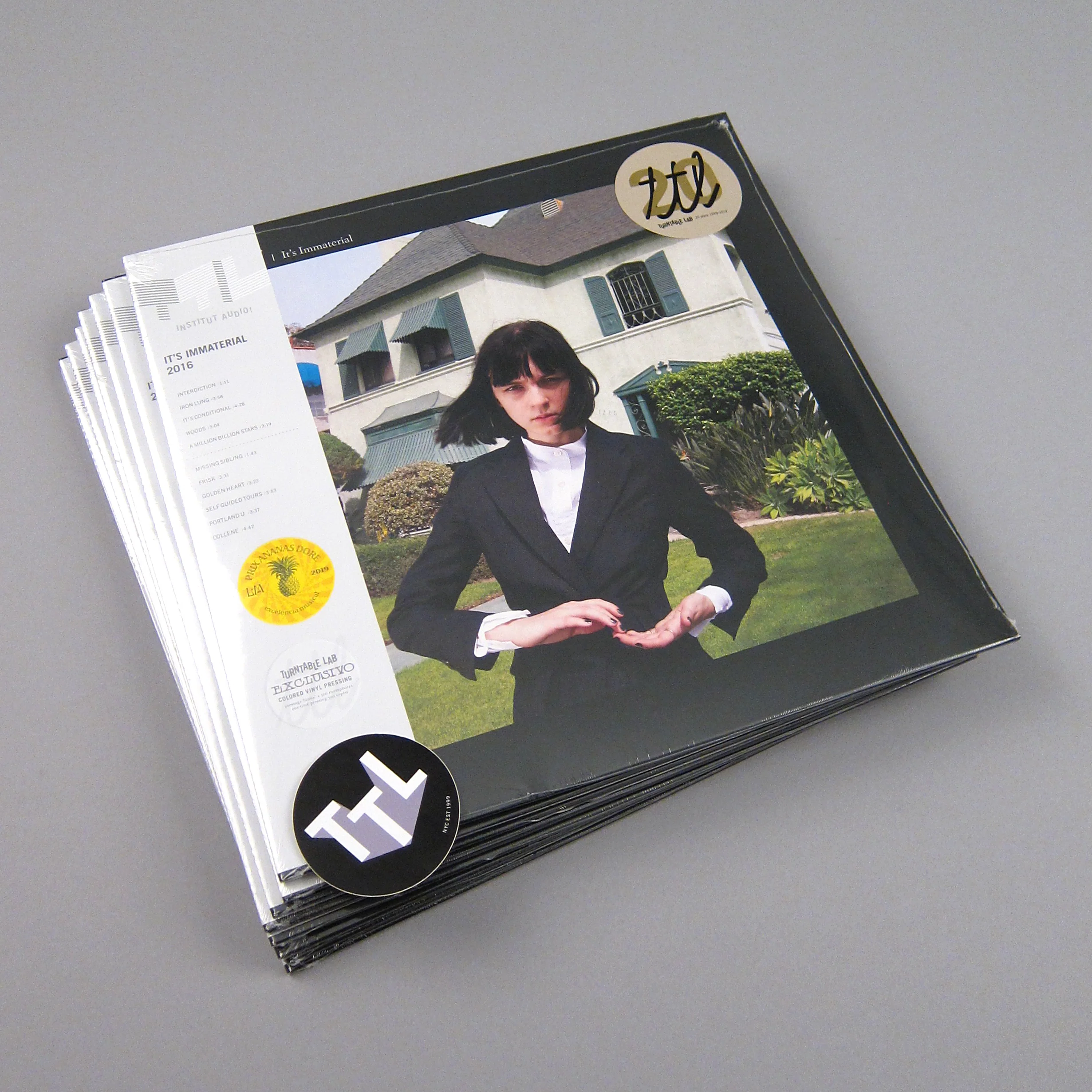Black Marble: It's Immaterial (Mint Green Colored Vinyl) Vinyl LP - Turntable Lab Exclusive - LIMIT 2 PER CUSTOMER - Image 4
