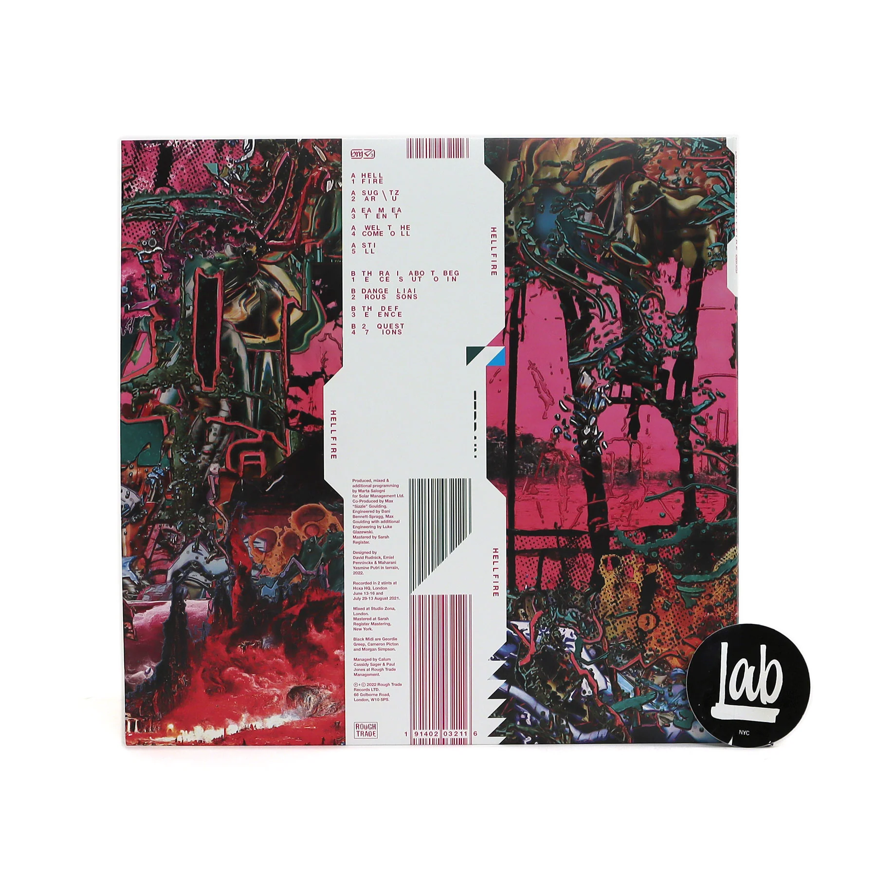 Black Midi: Hellfire (Indie Exclusive Colored Vinyl) Vinyl LP - Image 3