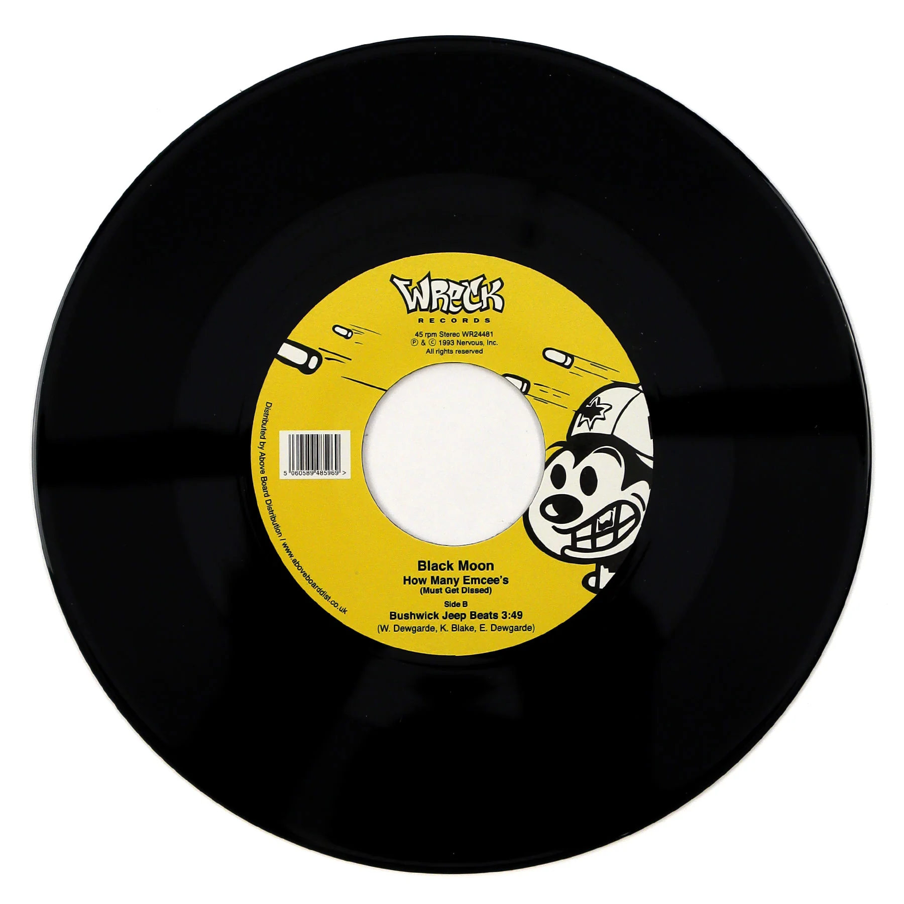 Black Moon: How Many Emcee's Vinyl 7" - Image 2