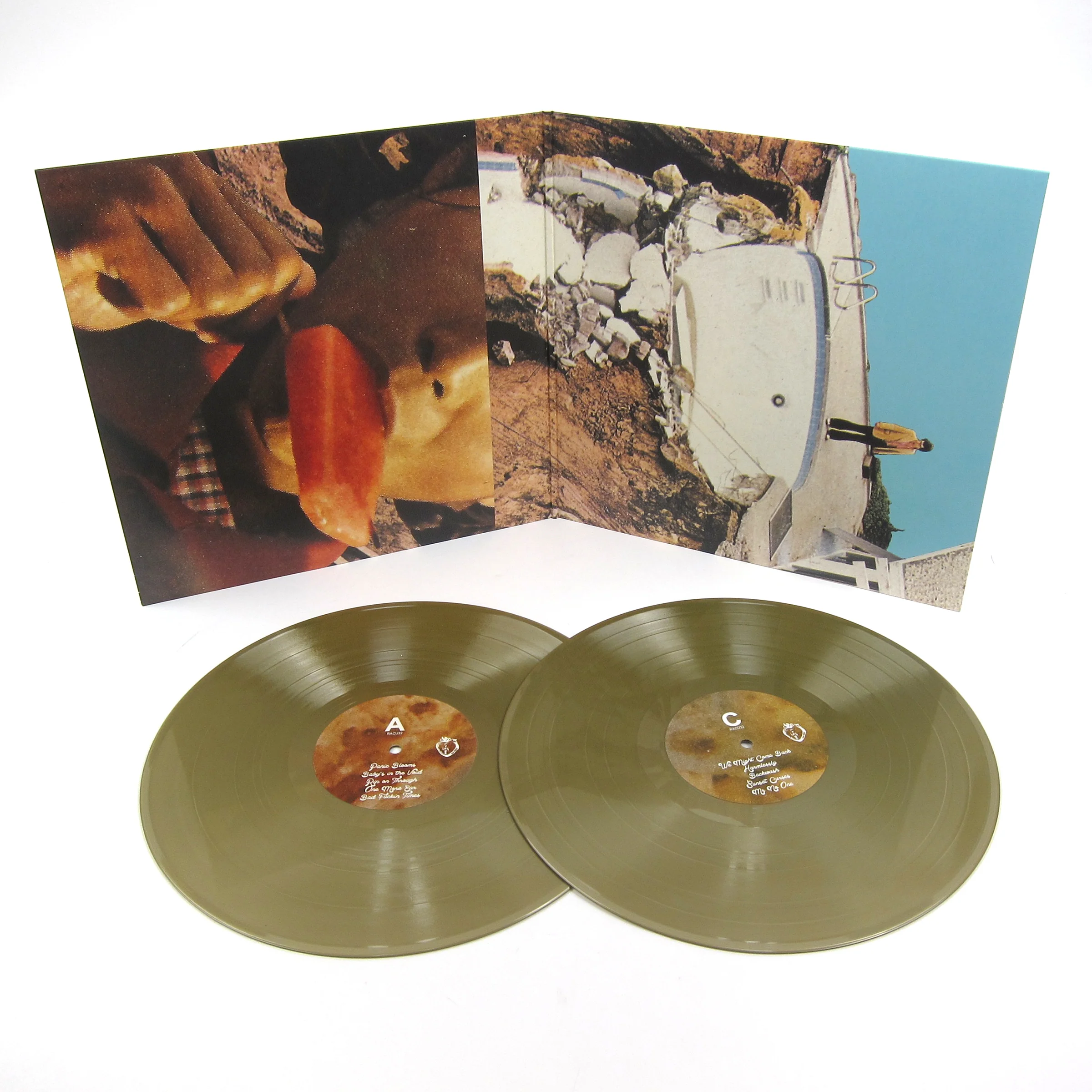 Black Moth Super Rainbow: Panic Blooms (Colored Vinyl) Vinyl 2LP - Image 2