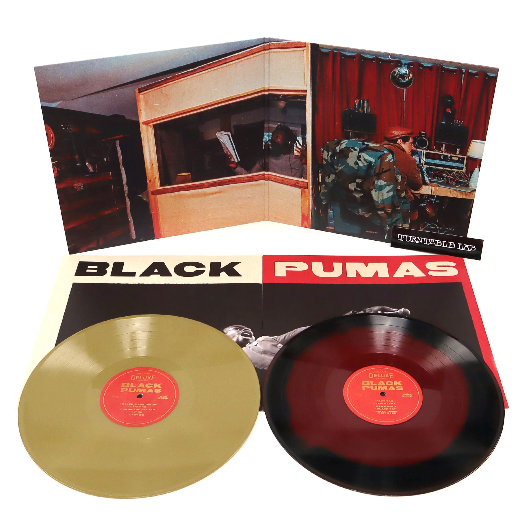Black Pumas: Black Pumas - Deluxe Edition (Colored Vinyl) Vinyl 2LP - Image 2