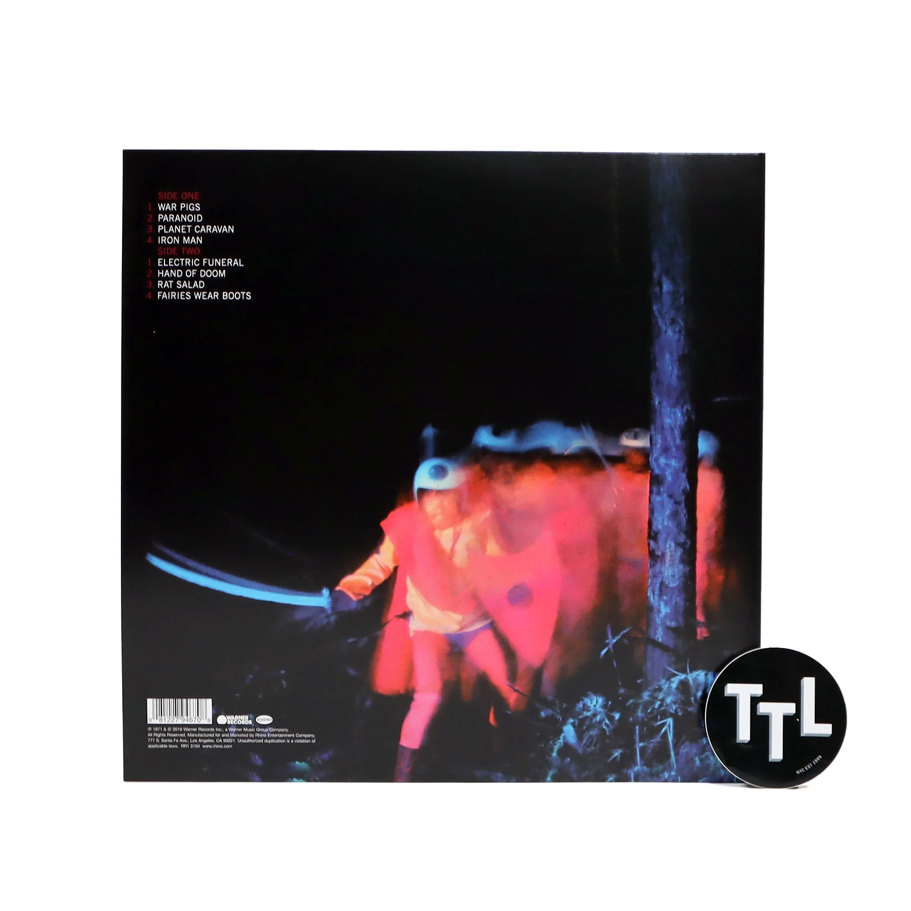 Black Sabbath: Paranoid (180g) Vinyl LP - Image 3