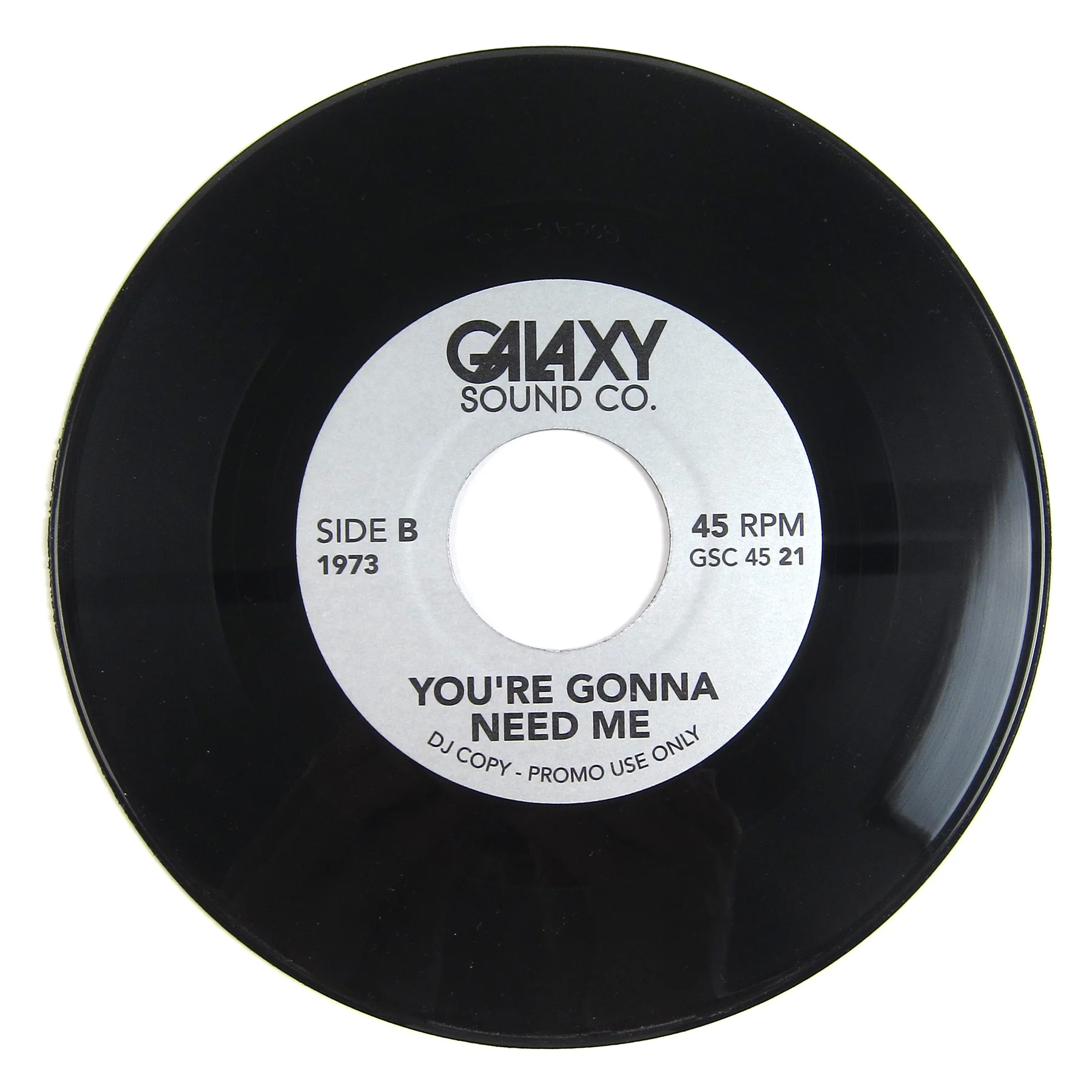 Blackcash & Theo: Galaxy Edits Vol.21 (Ahmad Jamal, Dionne Warwick) Vinyl 7" - Image 2