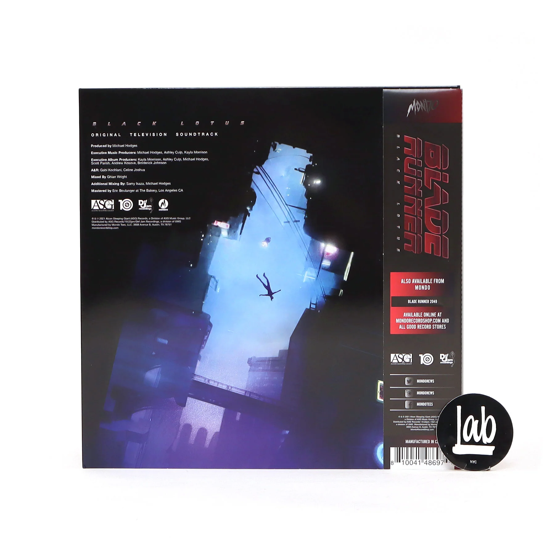 Blade Runner: Black Lotus Soundtrack (Violet Colored Vinyl) Vinyl LP - Image 3
