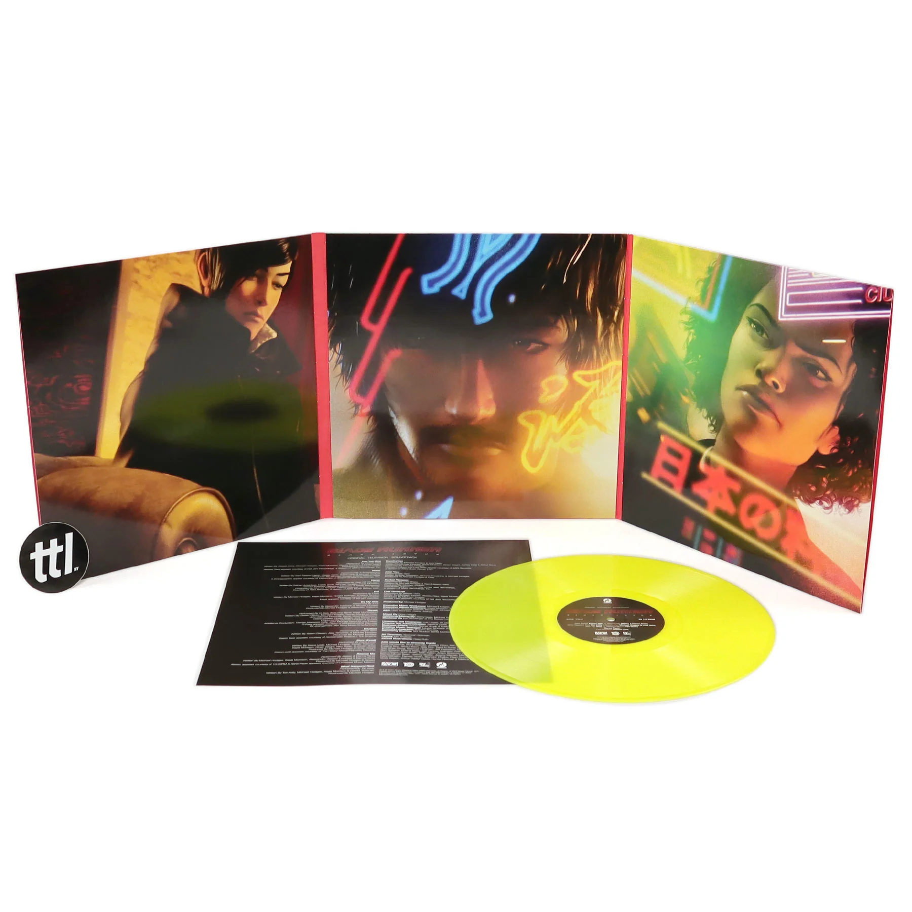 Blade Runner: Black Lotus Soundtrack (Yellow Colored Vinyl) Vinyl LP - Image 2