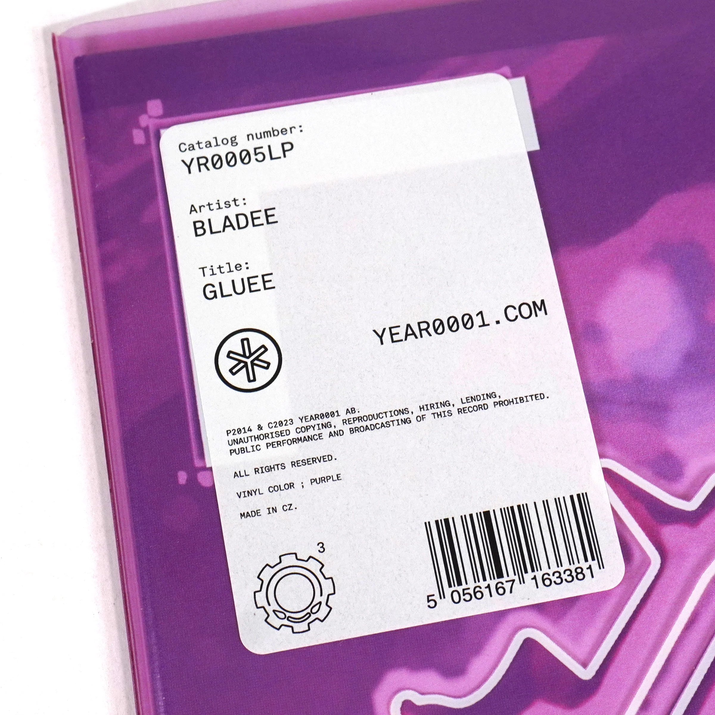 Bladee: Gluee (Colored Vinyl) Vinyl LP - Image 5