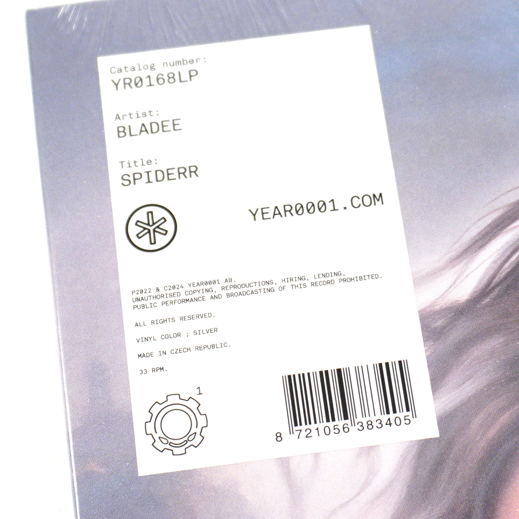 Bladee: Spiderr Vinyl (Colored Vinyl) Vinyl LP - Image 4