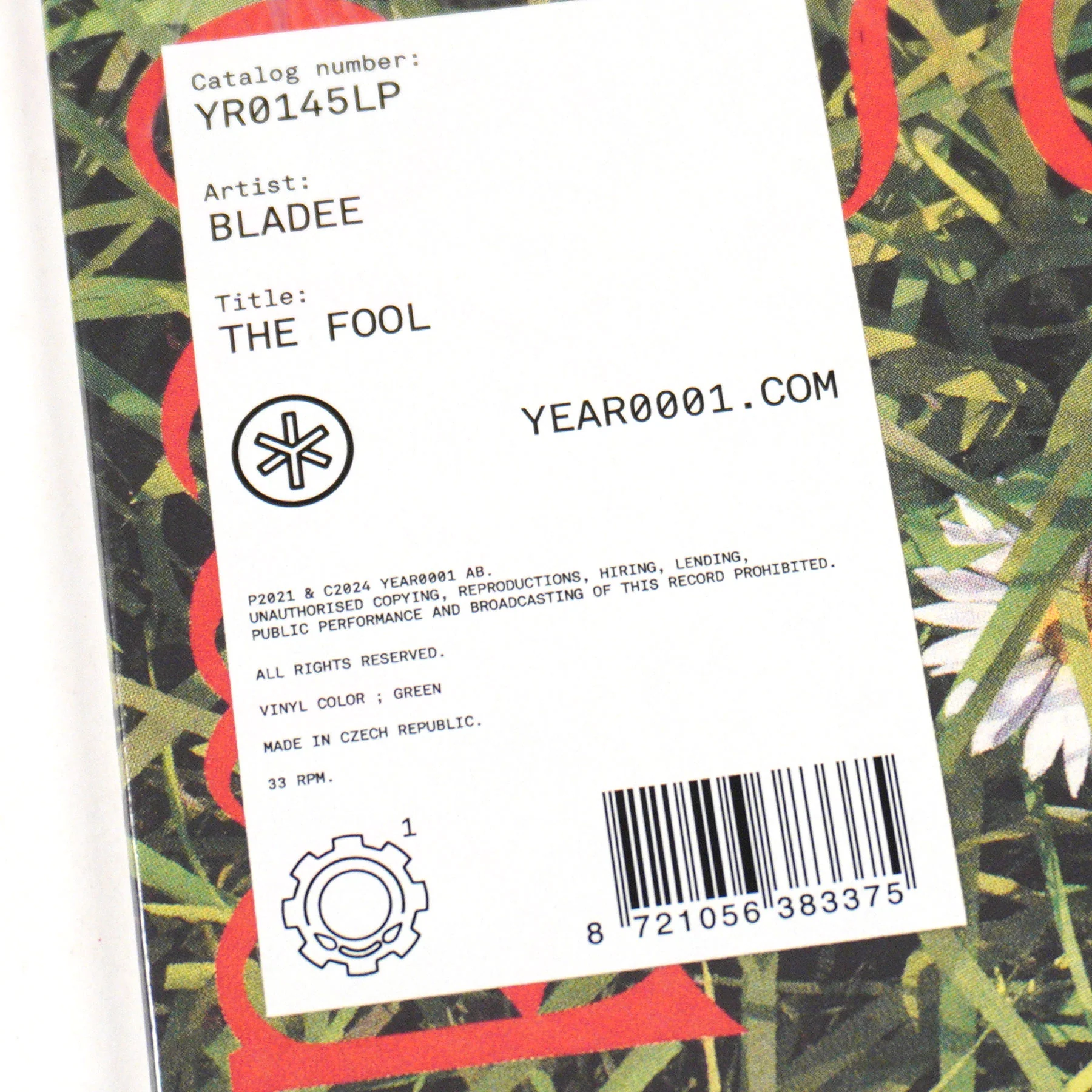Bladee: The Fool (Colored Vinyl) Vinyl LP - Image 4