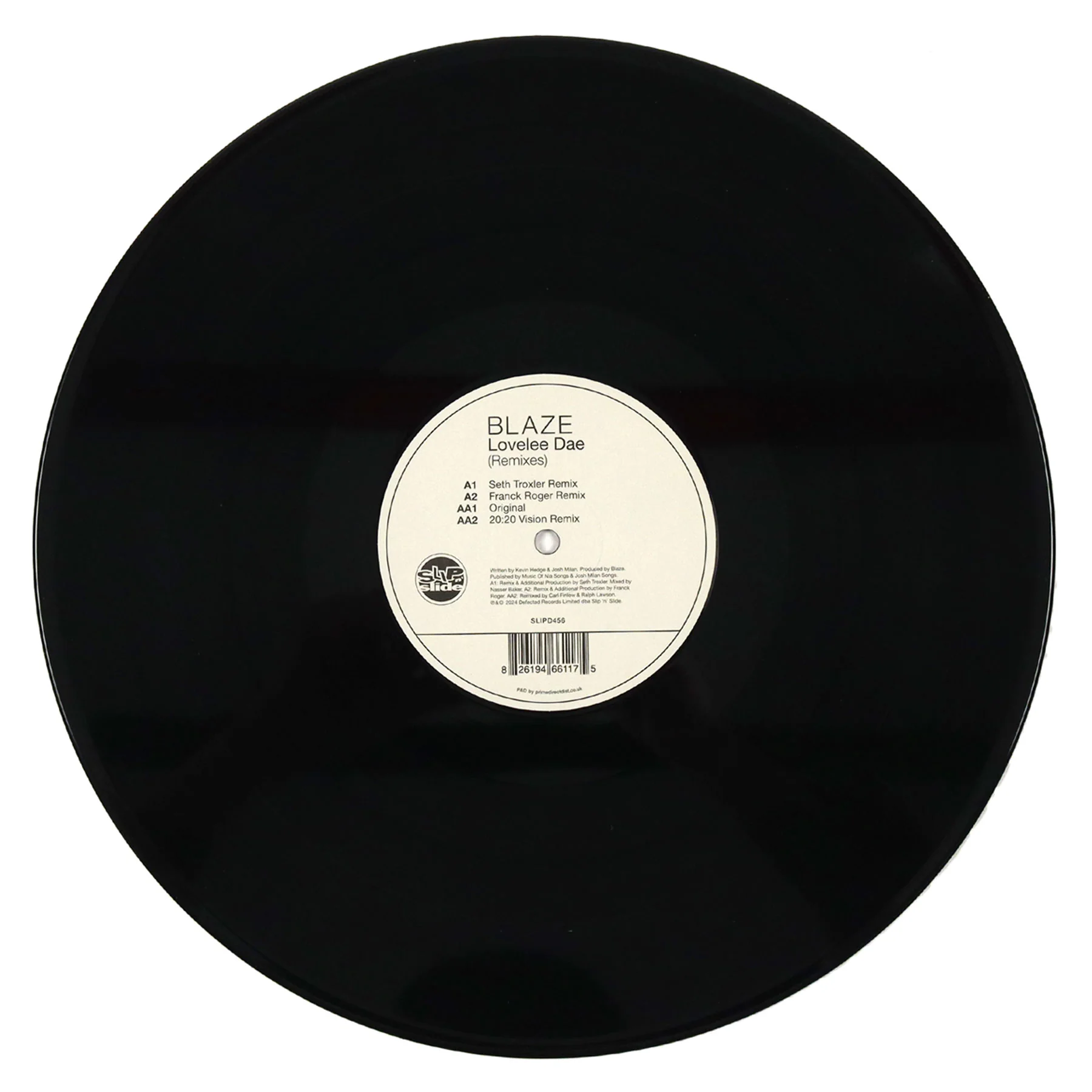 Blaze: Lovelee Dae (2024 Remixes) Vinyl 12" - Image 2
