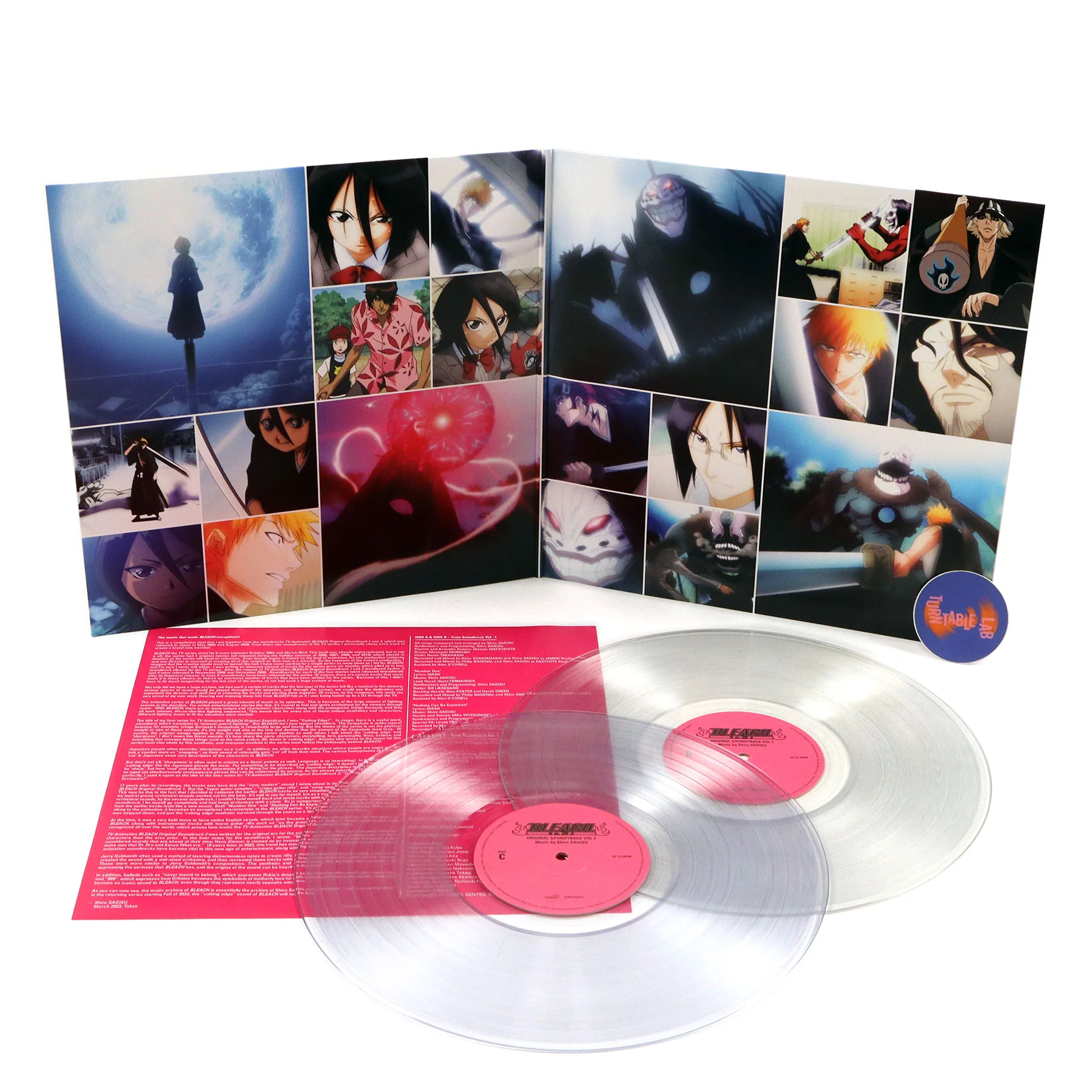 Bleach: Original Soundtrack (Clear Colored Vinyl) Vinyl 2LP - Image 2