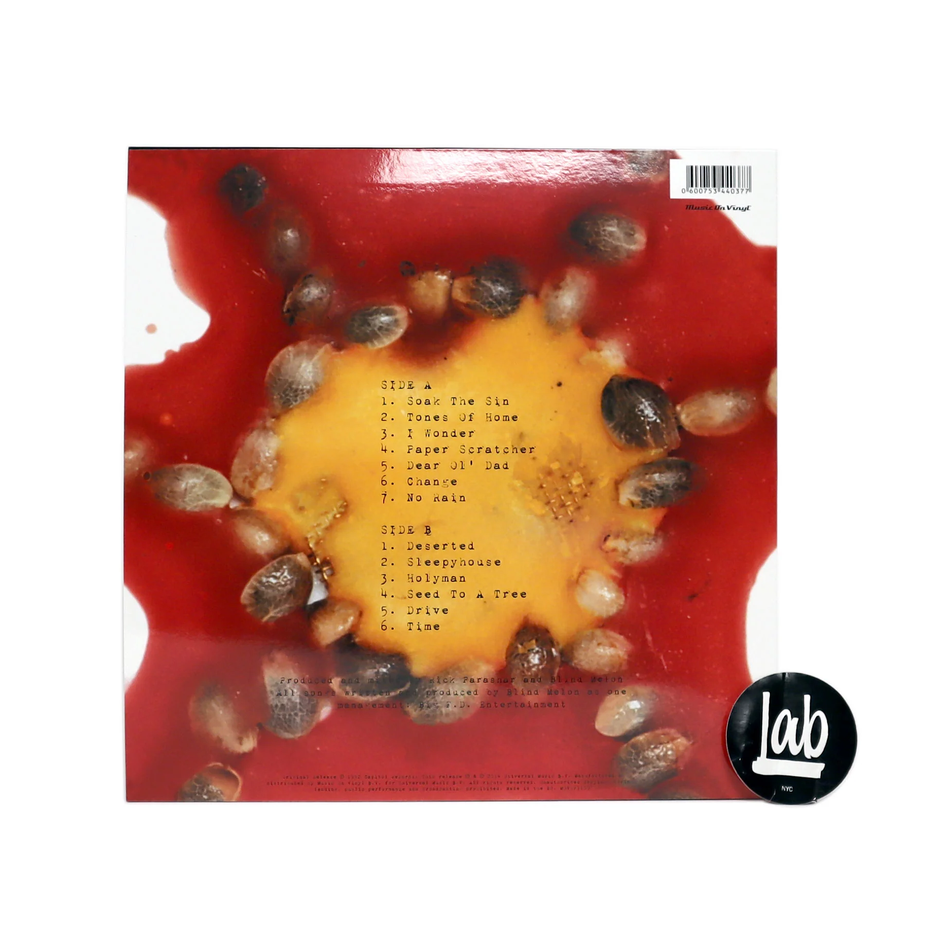 Blind Melon: Blind Melon (Music On Vinyl 180g) Vinyl LP - Image 3