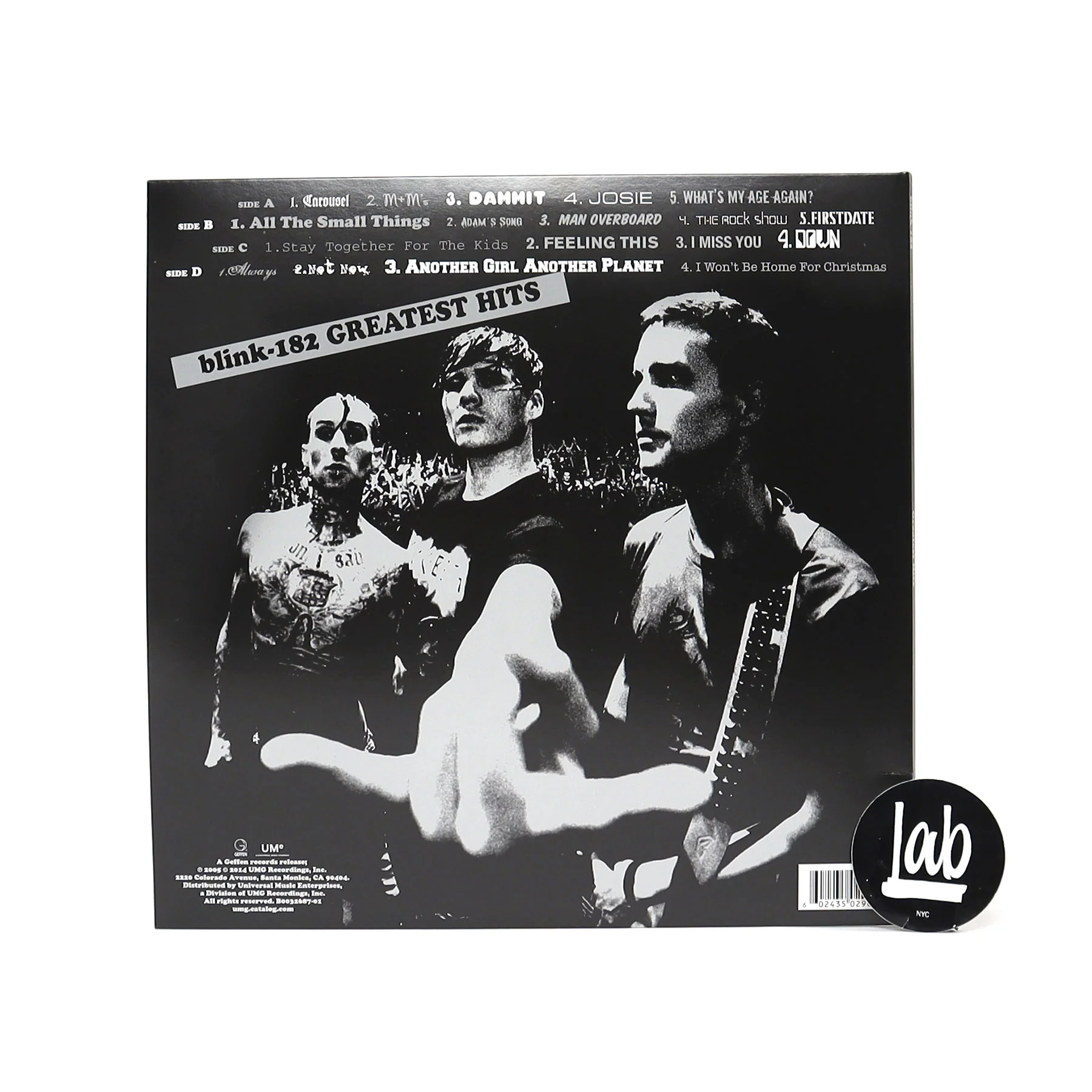 Blink-182: Greatest Hits Vinyl 2LP - Image 3