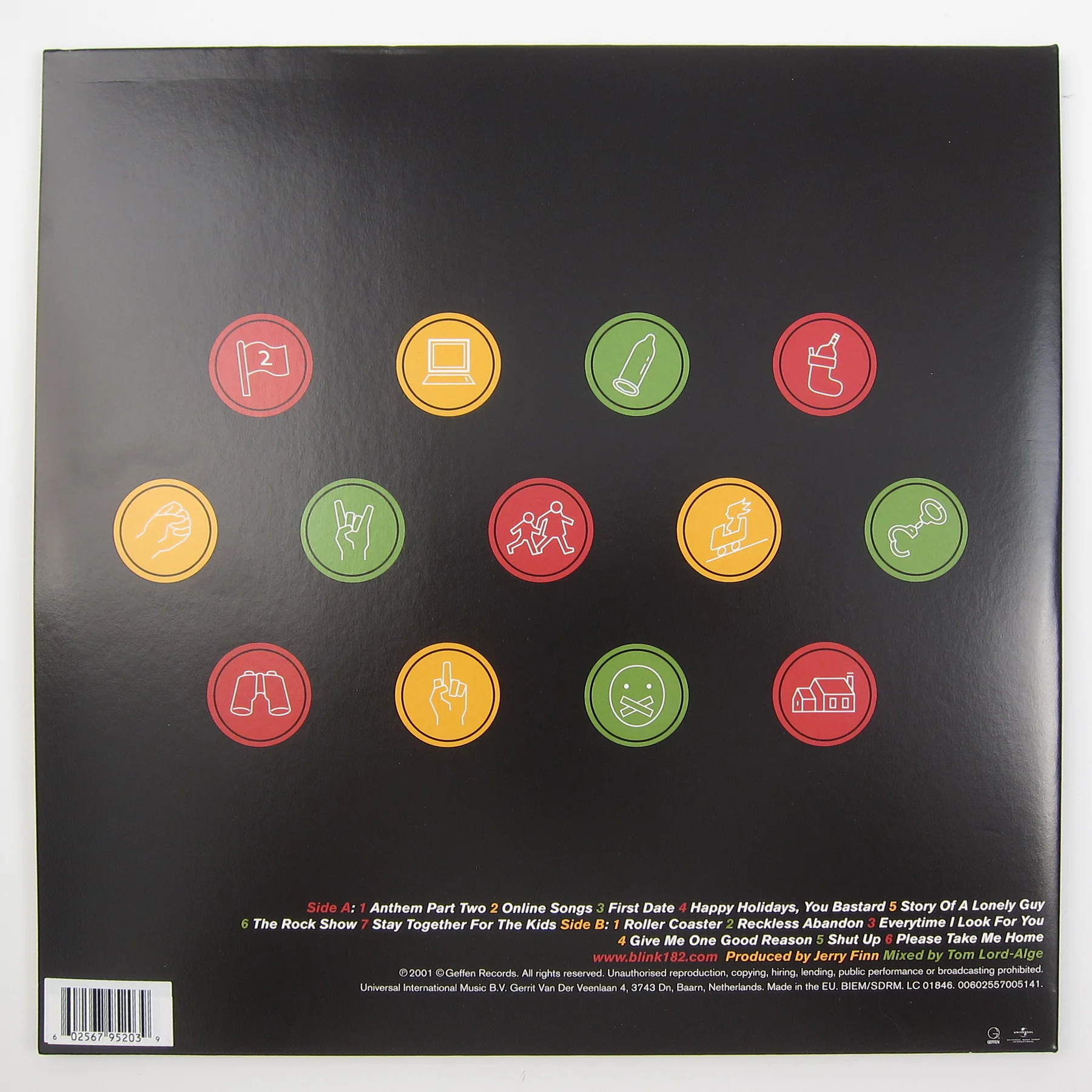 Blink-182: Take Off Your Pants And Jacket (Colored Vinyl) Vinyl LP - Image 3