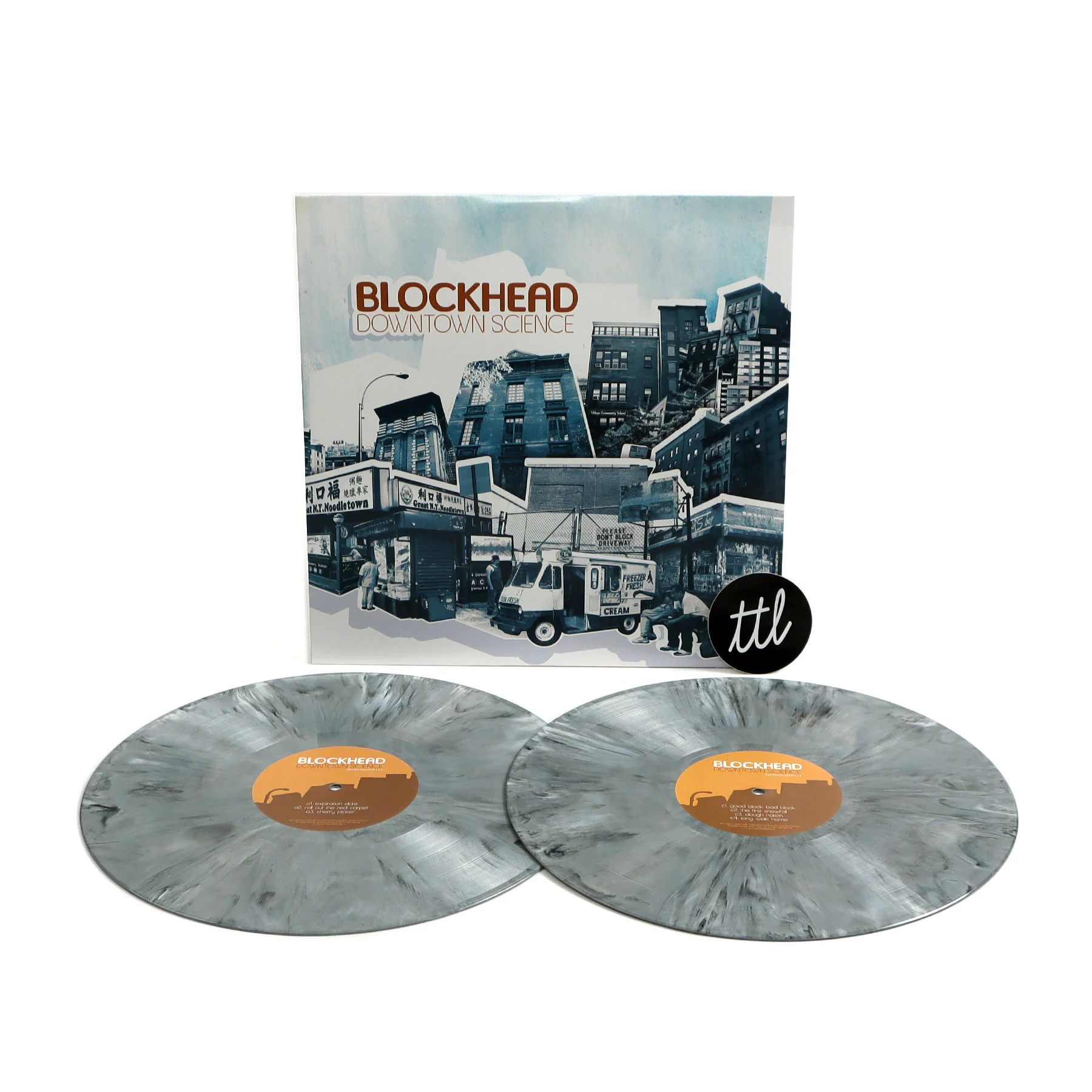 Blockhead: Downtown Science (180g, Colored Vinyl) Vinyl 2LP - Image 2