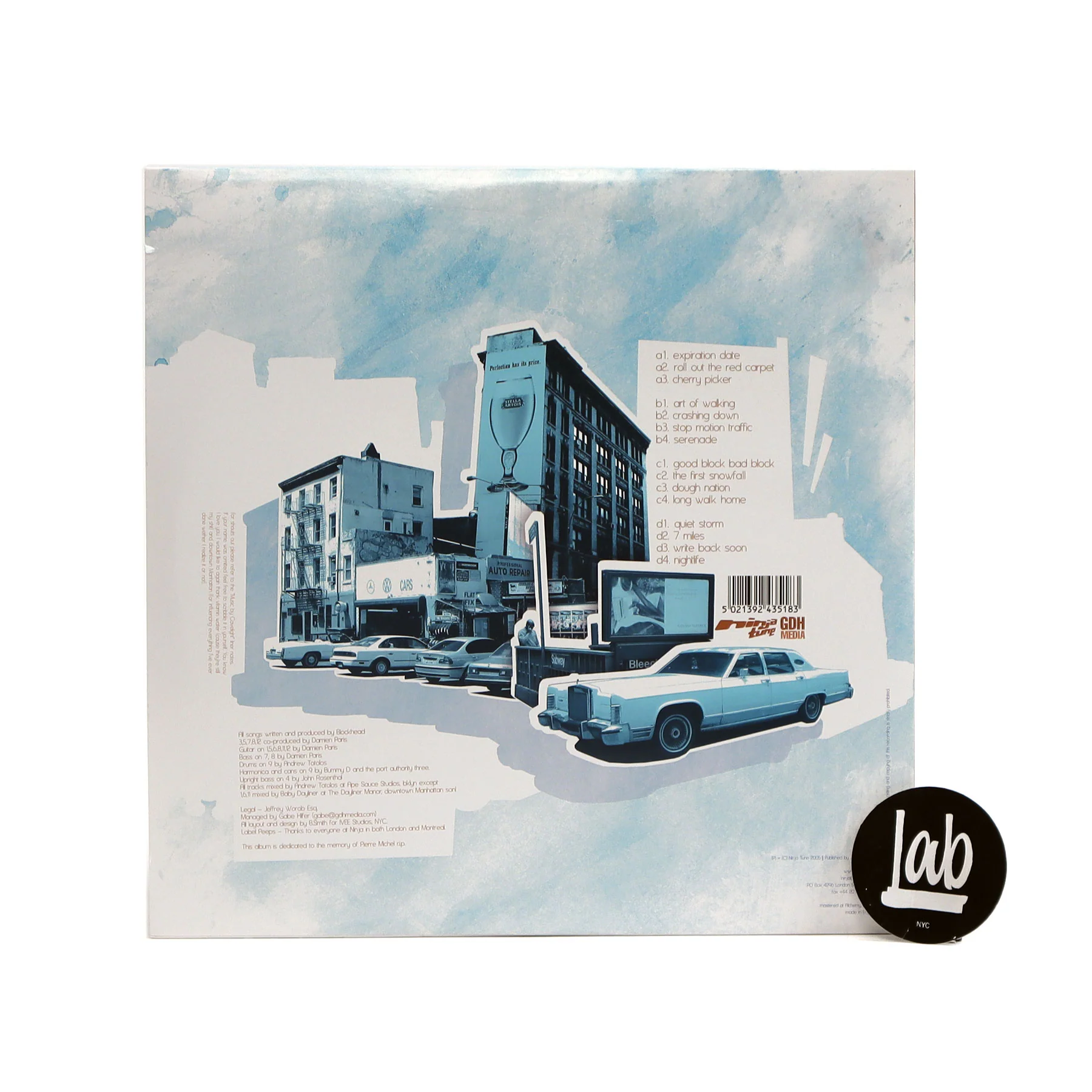Blockhead: Downtown Science (180g, Colored Vinyl) Vinyl 2LP - Image 3