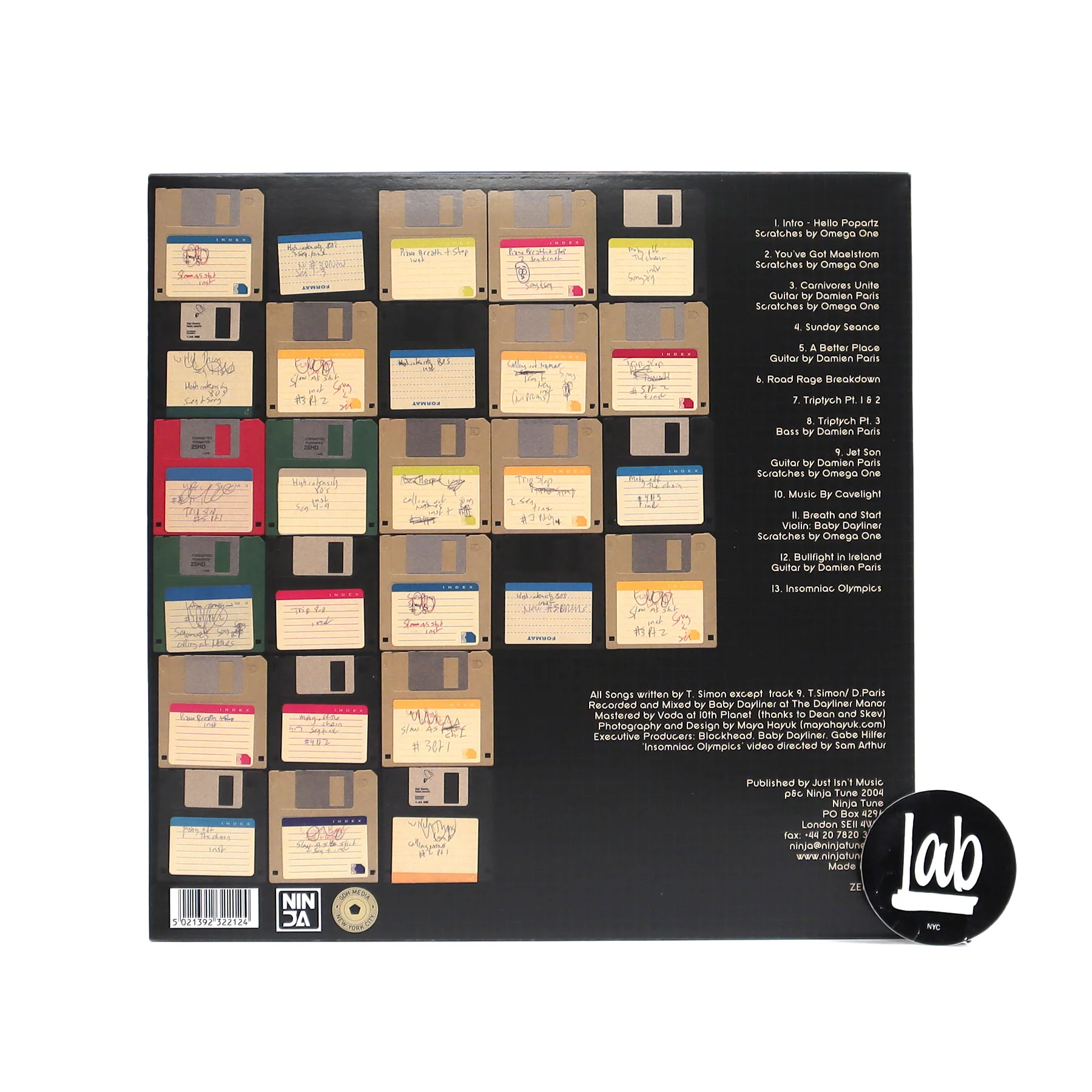 Blockhead: Music By Cavelight (180g, Colored Vinyl) Vinyl 3LP - Image 4