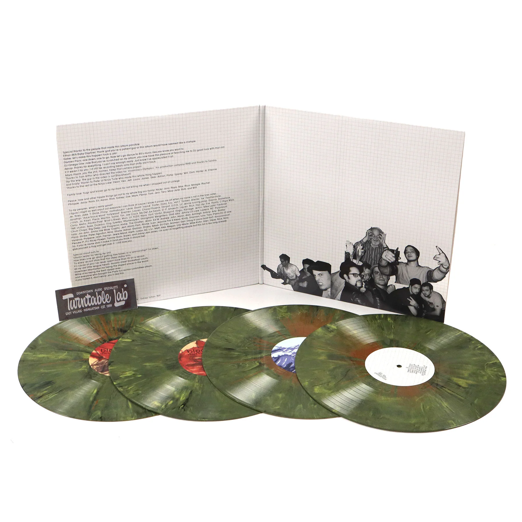 Blockhead: Music By Cavelight - 20th Anniversary Deluxe Edition (Colored Vinyl) Vinyl 4LP - Image 2