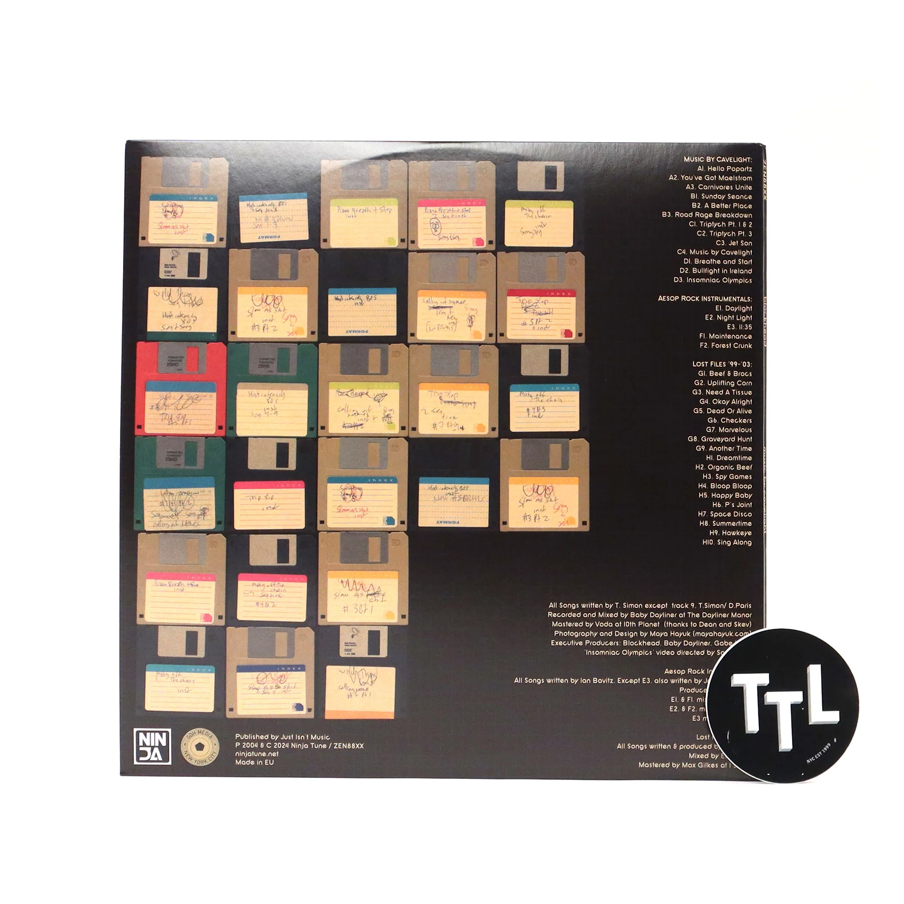 Blockhead: Music By Cavelight - 20th Anniversary Deluxe Edition (Colored Vinyl) Vinyl 4LP - Image 3