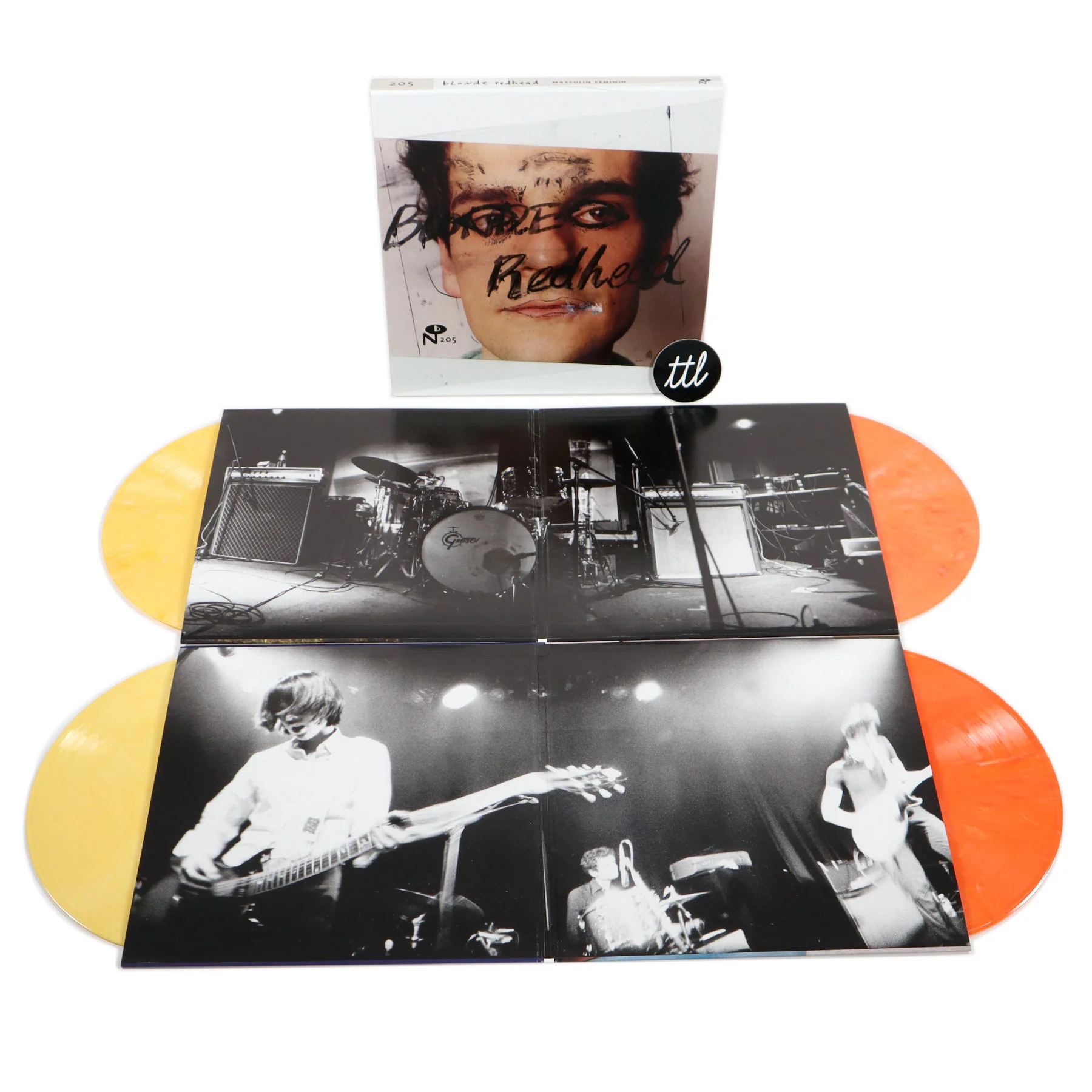 Blonde Redhead: Masculin Féminin (Colored Vinyl) Vinyl 4LP Boxset - Image 3