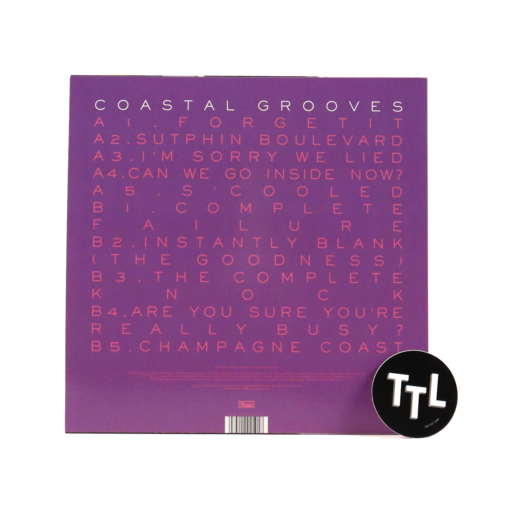 Blood Orange: Coastal Grooves Vinyl LP - Image 3
