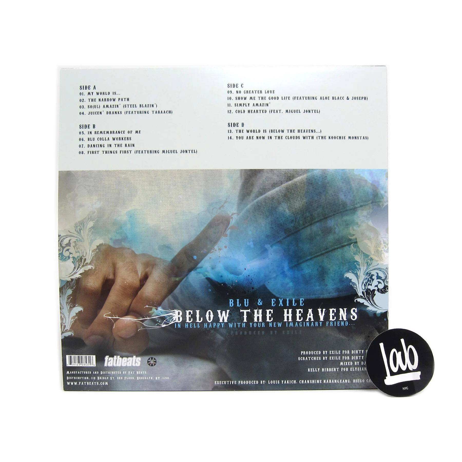Blu & Exile: Below The Heavens (Colored Vinyl) Vinyl 2LP+7" - Image 3