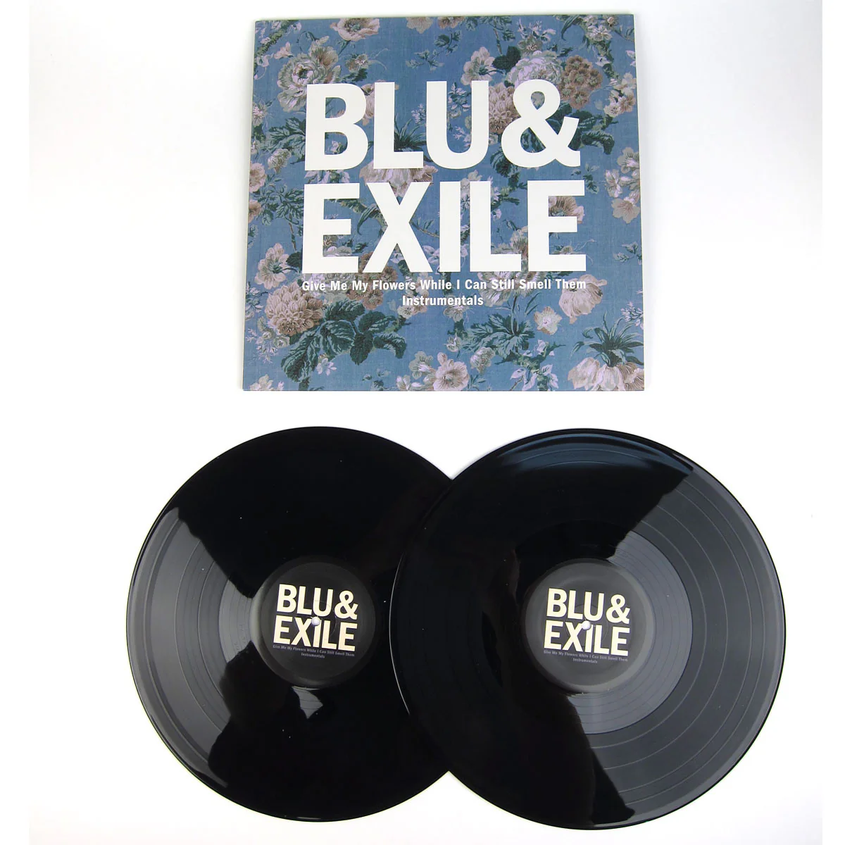 Blu & Exile: Give Me My Flowers While I Can Still Smell Them Instrumentals Vinyl 2LP - Image 2