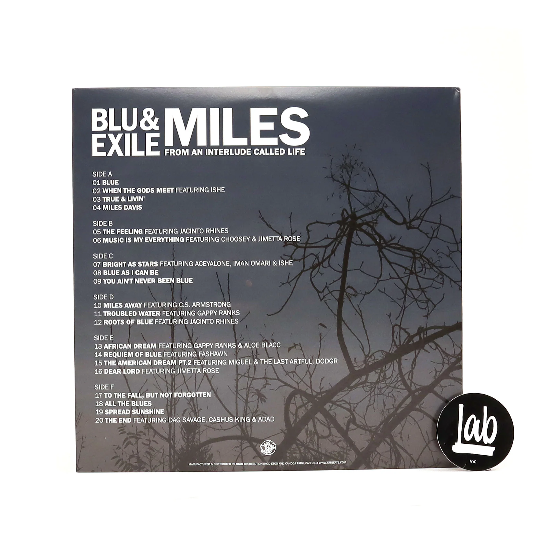 Blu & Exile: Miles - From An Interlude Called Life Vinyl 3LP - Image 3