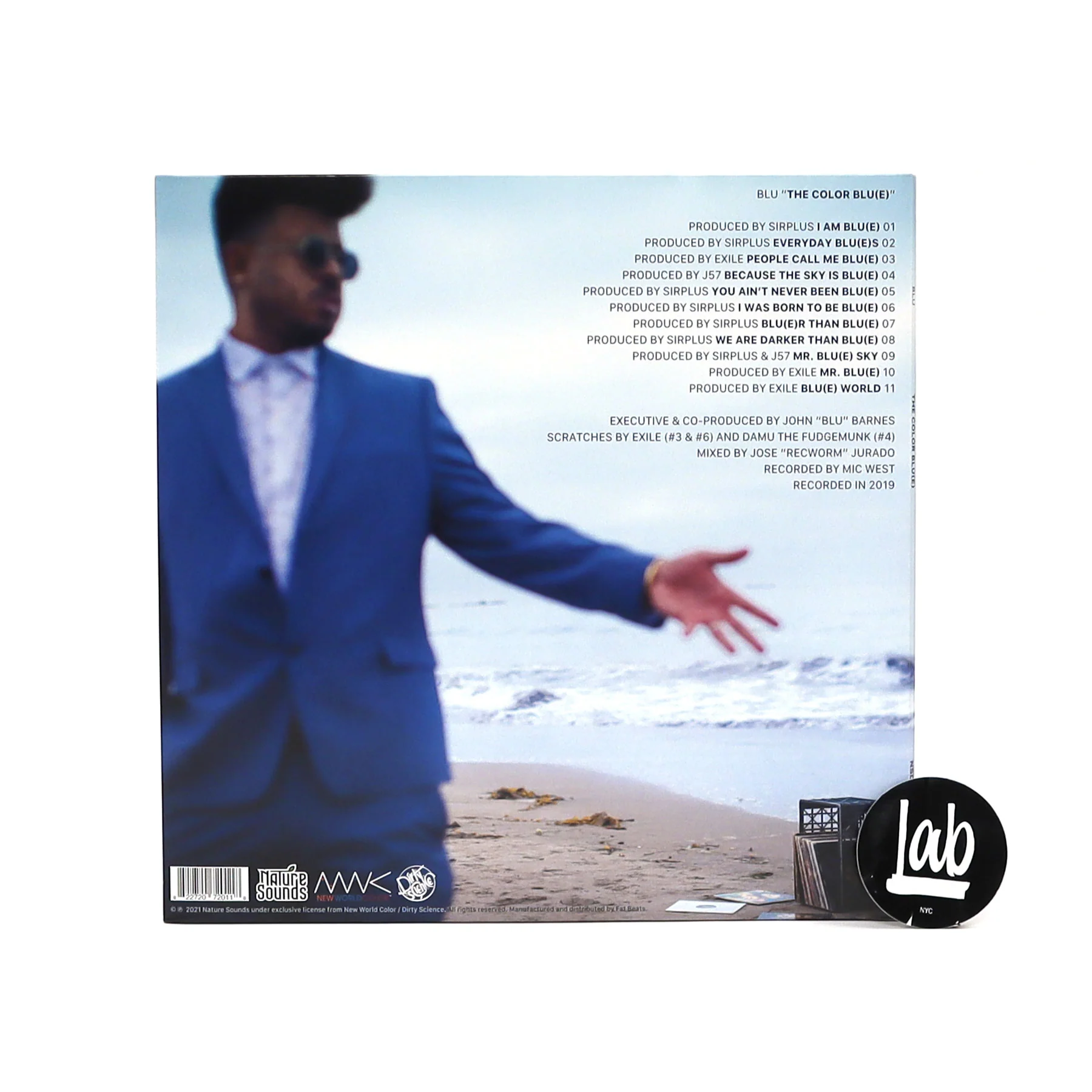 Blu: The Color Blu(e) (Colored Vinyl) Vinyl 2LP+7" FlexiDisc - Image 4