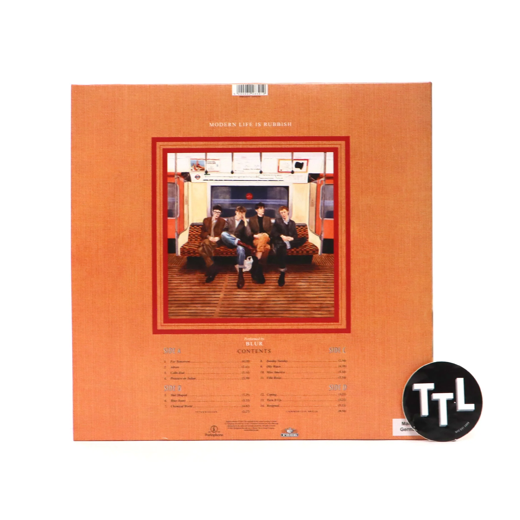 Blur: Modern Life Is Rubbish (Colored Vinyl) Vinyl 2LP - Image 3
