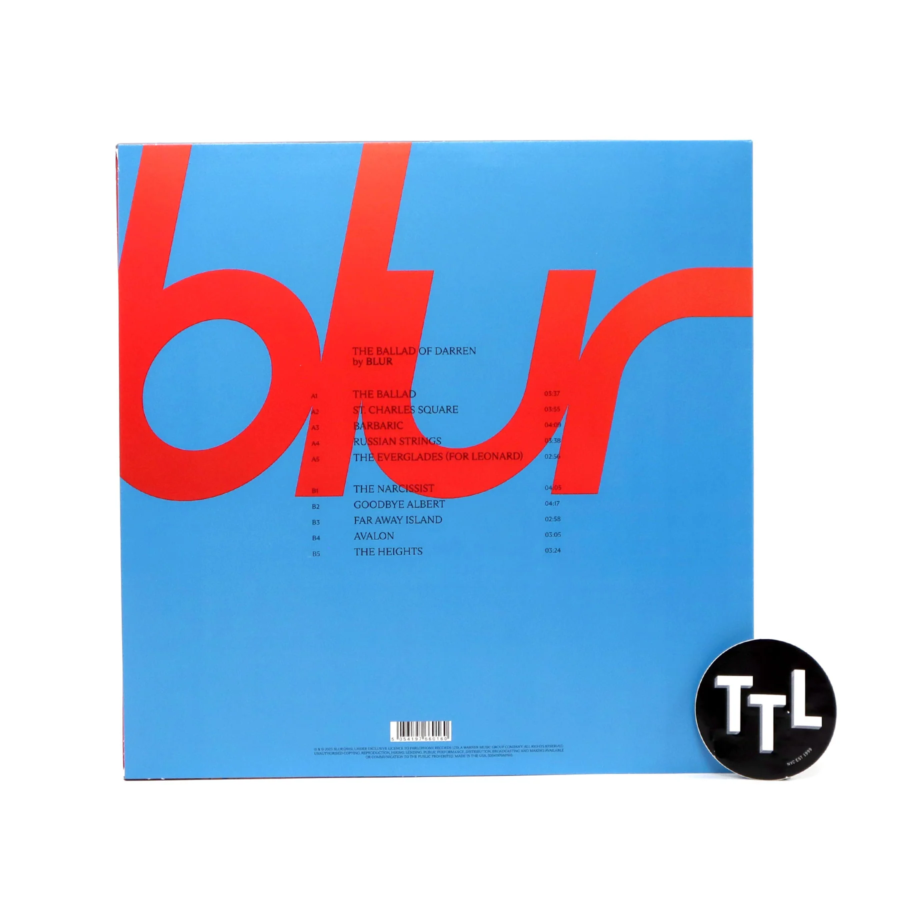 Blur: The Ballad Of Darren (Indie Exclusive Colored Vinyl) Vinyl LP - Image 3