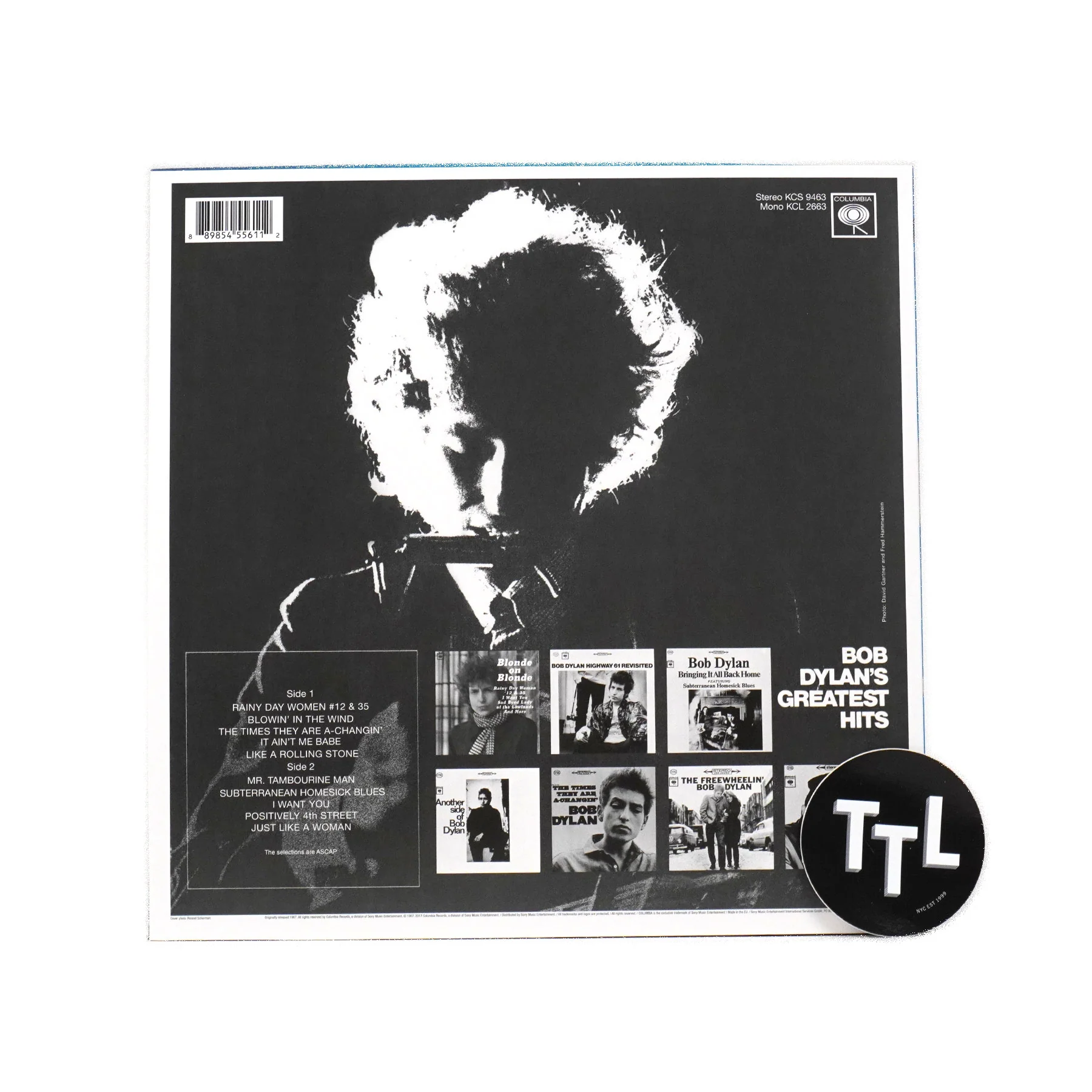 Bob Dylan: Bob Dylan's Greatest Hits Vinyl LP - Image 3