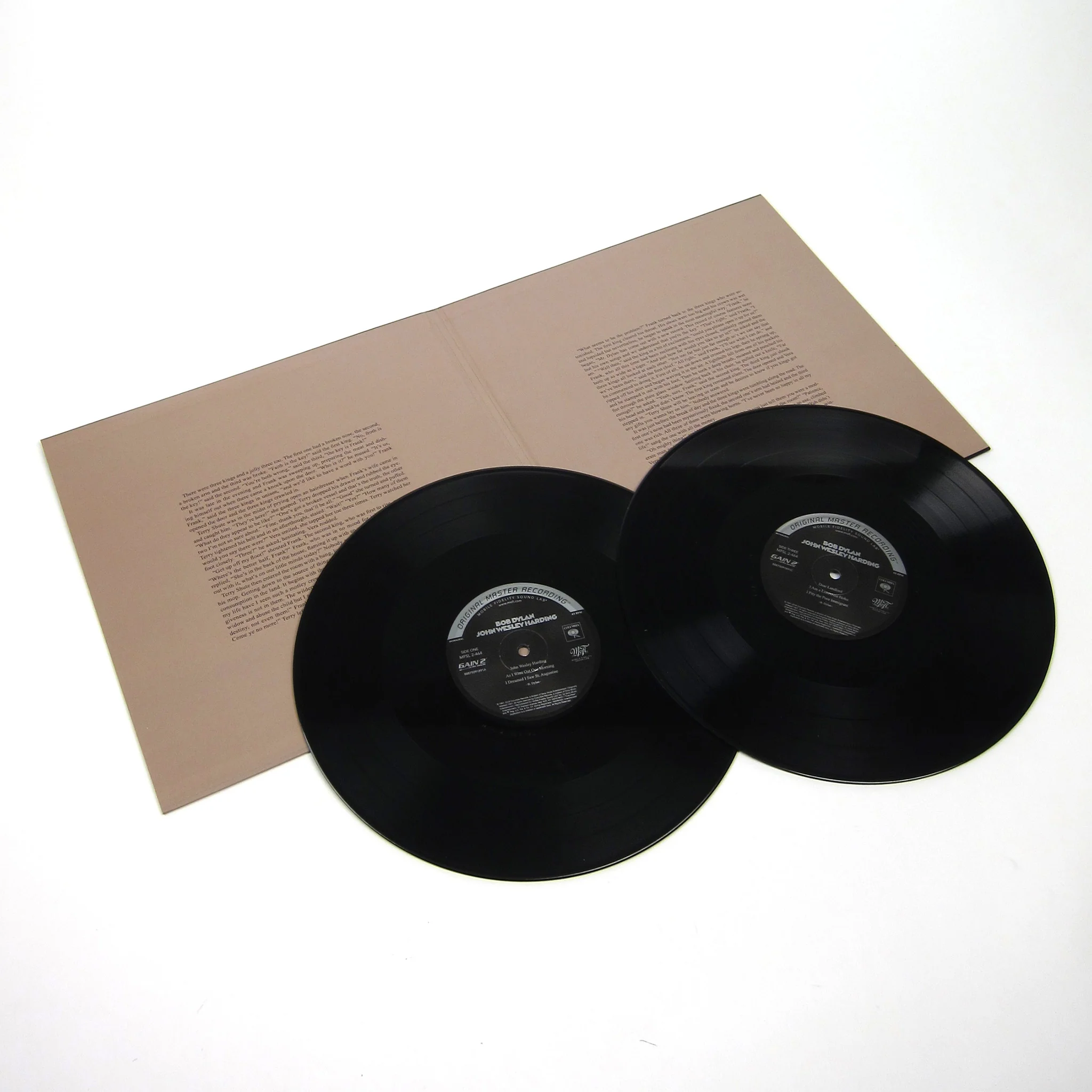 Bob Dylan: John Wesley Harding (Mono, 180g, 45rpm) Vinyl 2LP - Image 2